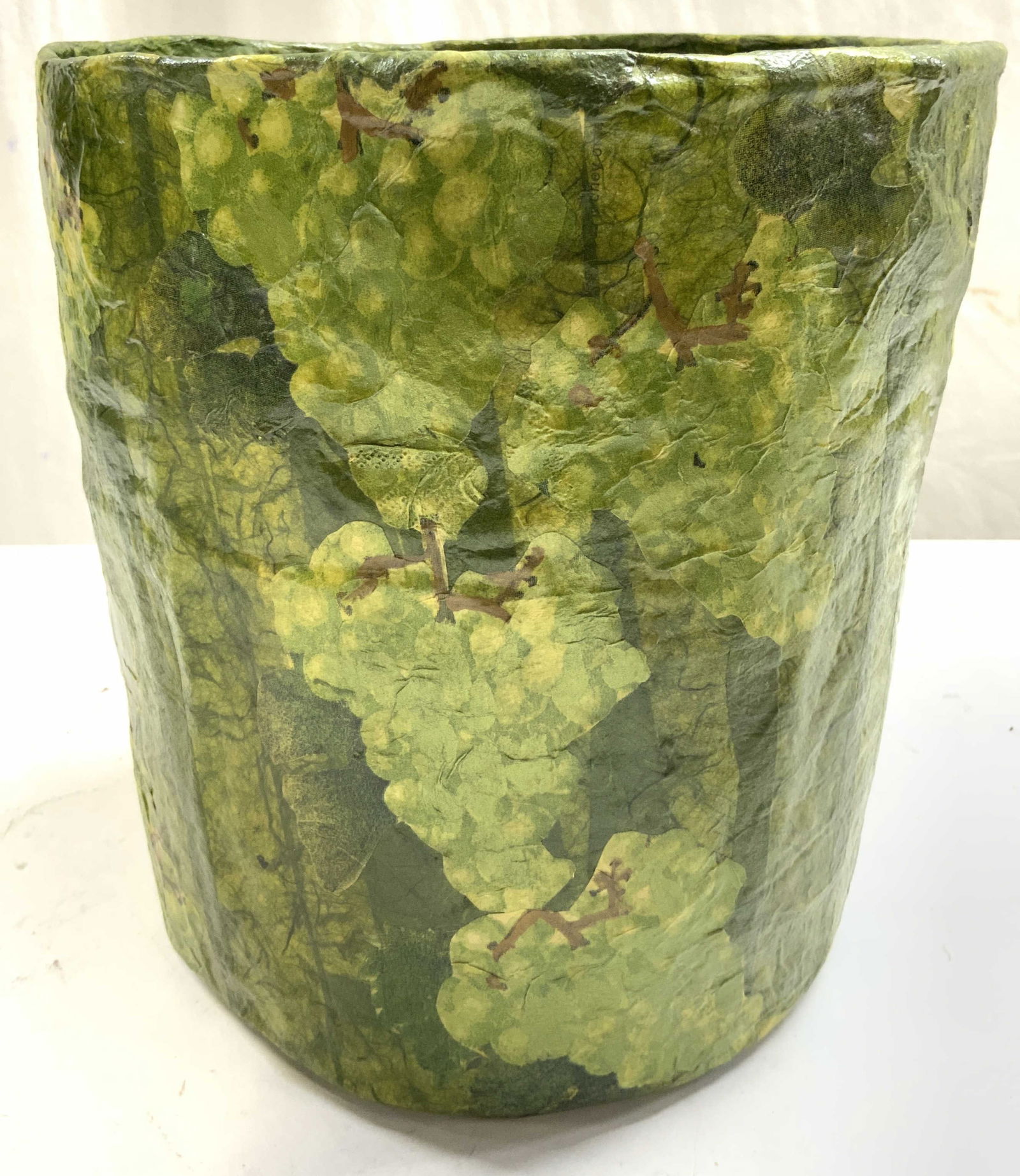 Paper Mache Watermelon & Grape Bin Vessel (1 of 7)