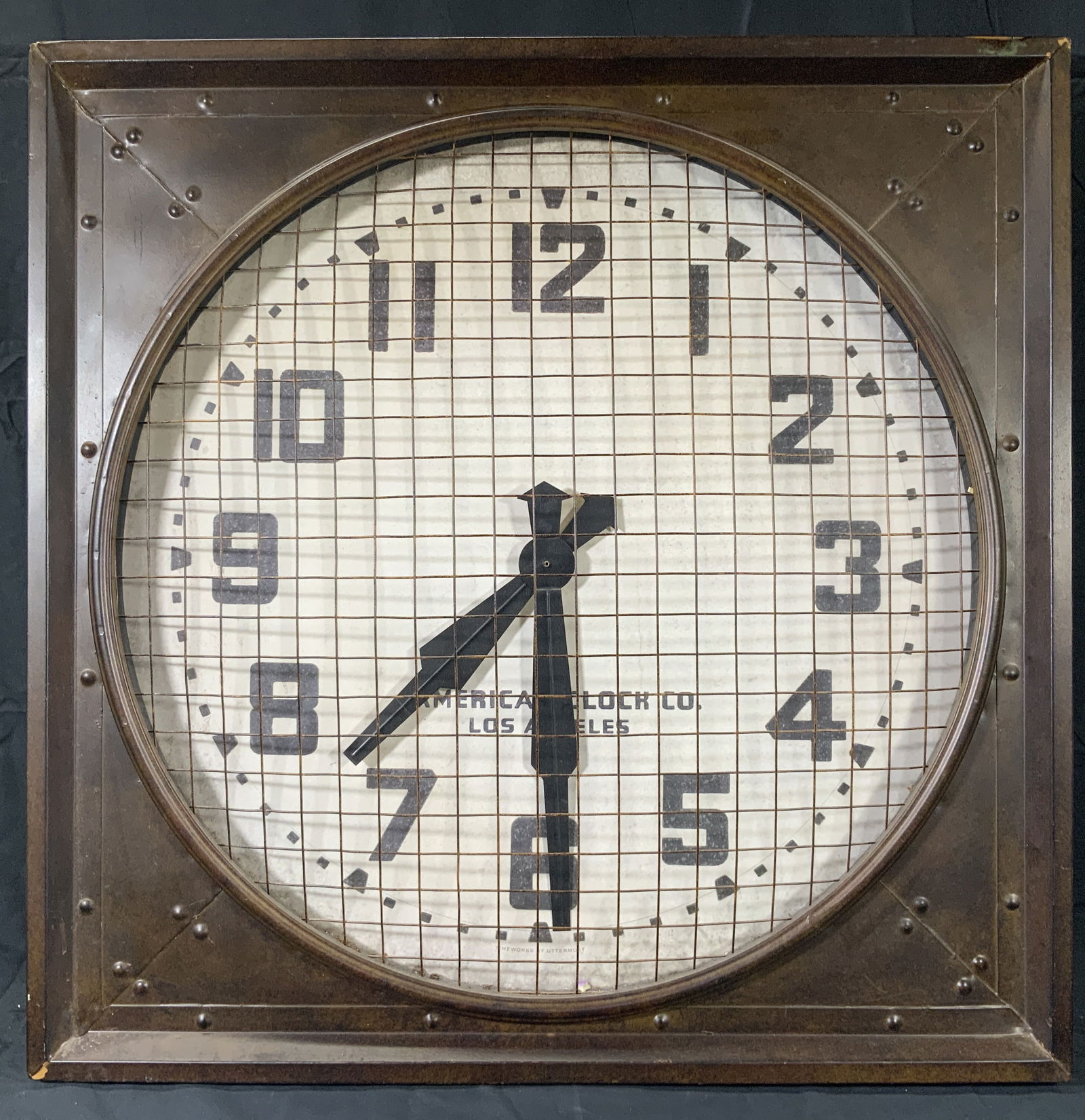 Large Uttermost Warehouse Wall Clock (1 of 8)