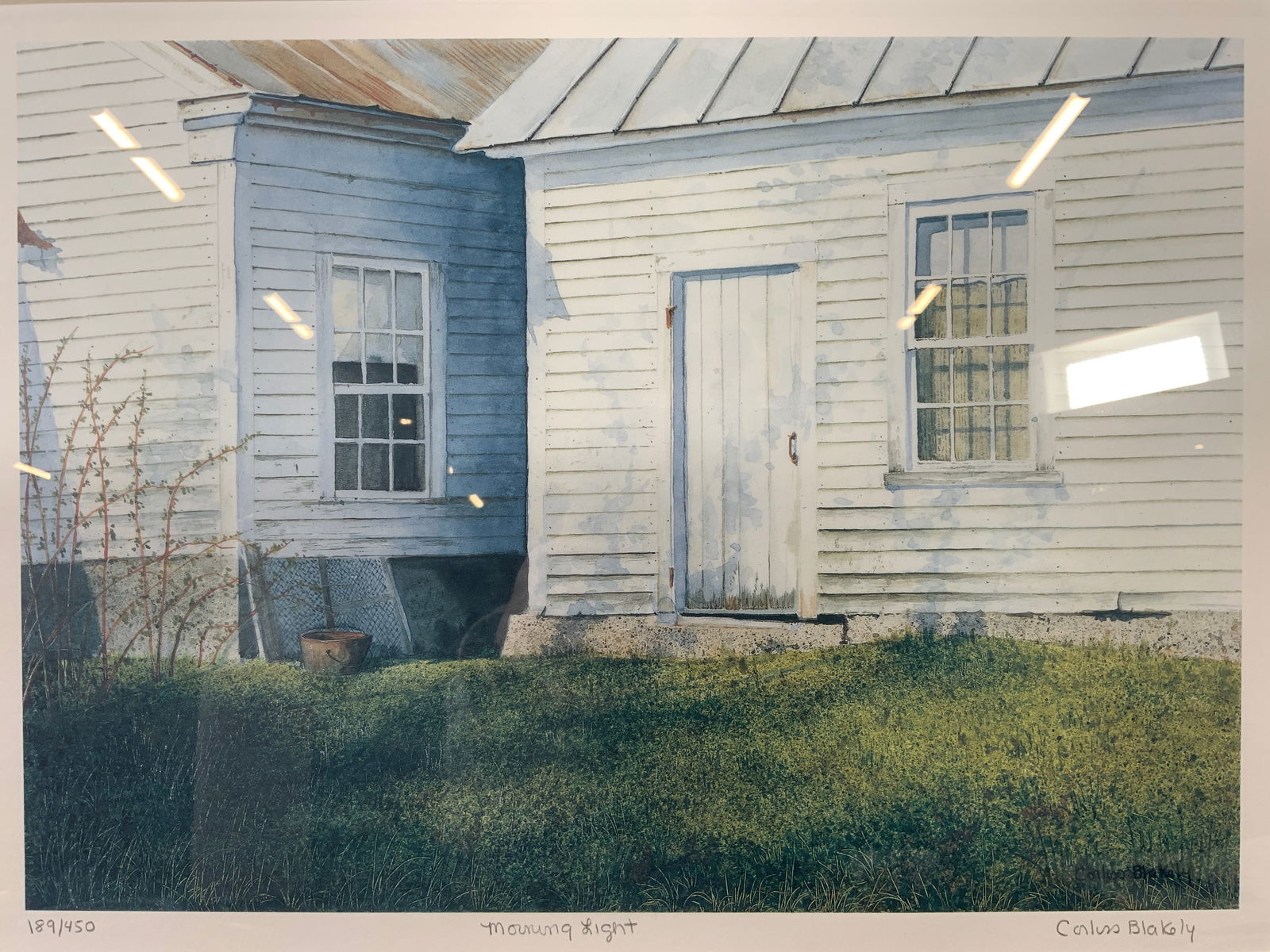 Corliss Blakely Framed & Signed Ltd Ed. Lithograph (1 of 10)