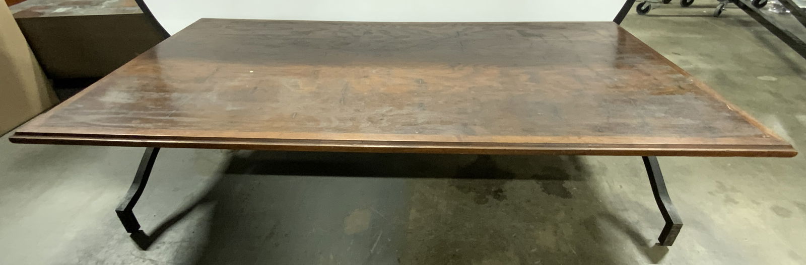 Vintage Rectangular Wooden Coffee Table (1 of 10)