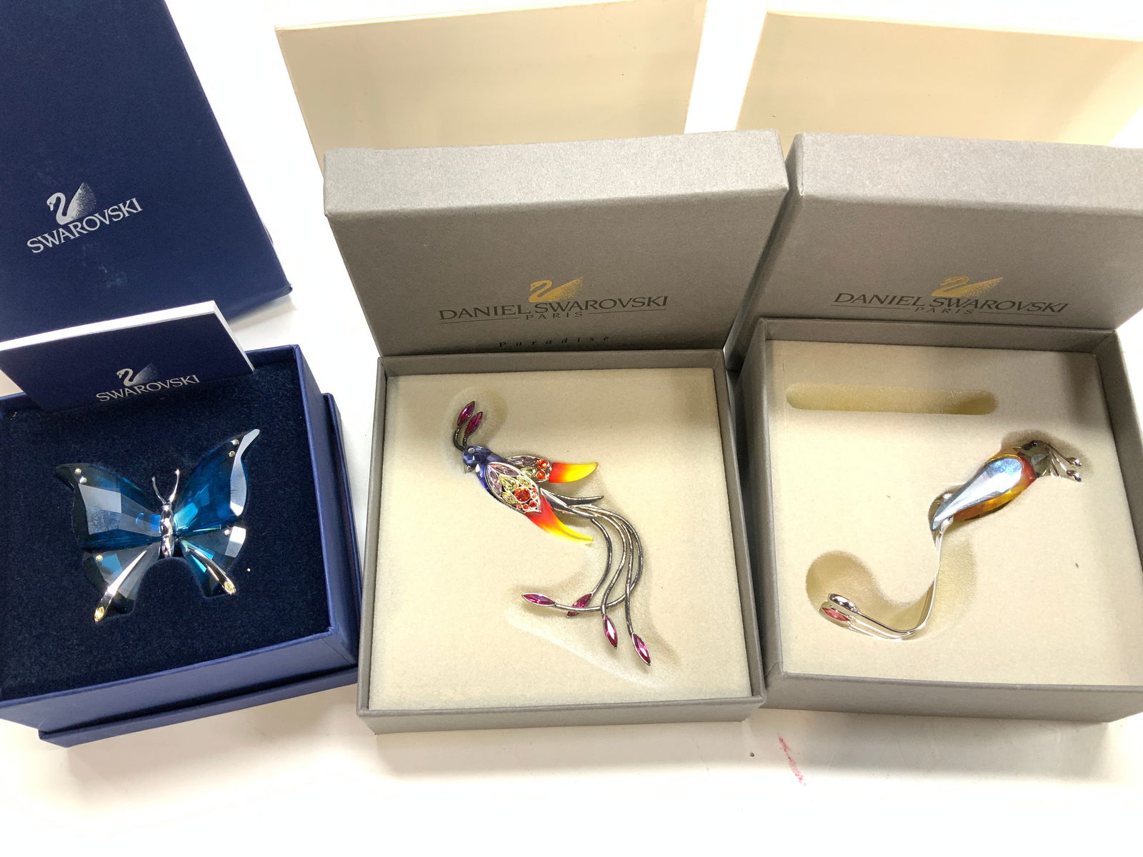 3 NIB Swarovski Crystal Sterling Brooch & Magnet + (1 of 10)
