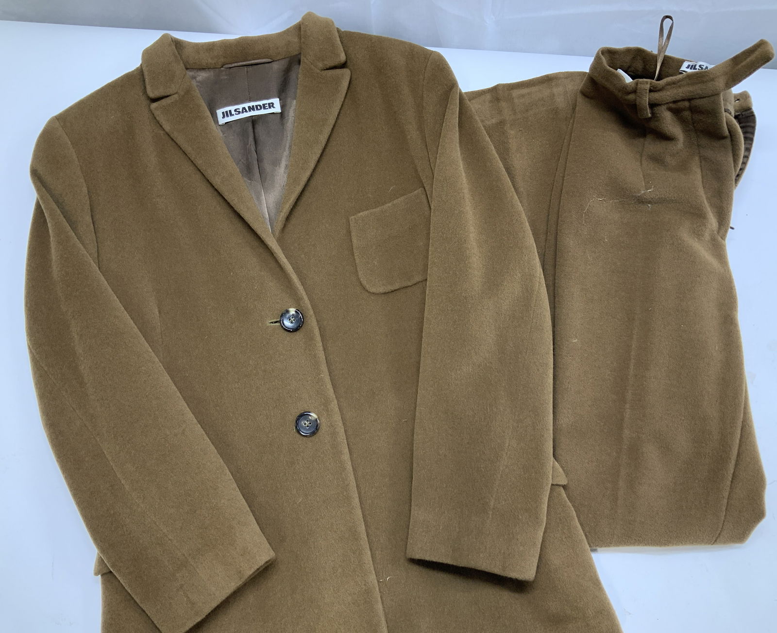 Jil Sander Angora & Wool Fleece Pants Suit, 2 (1 of 8)