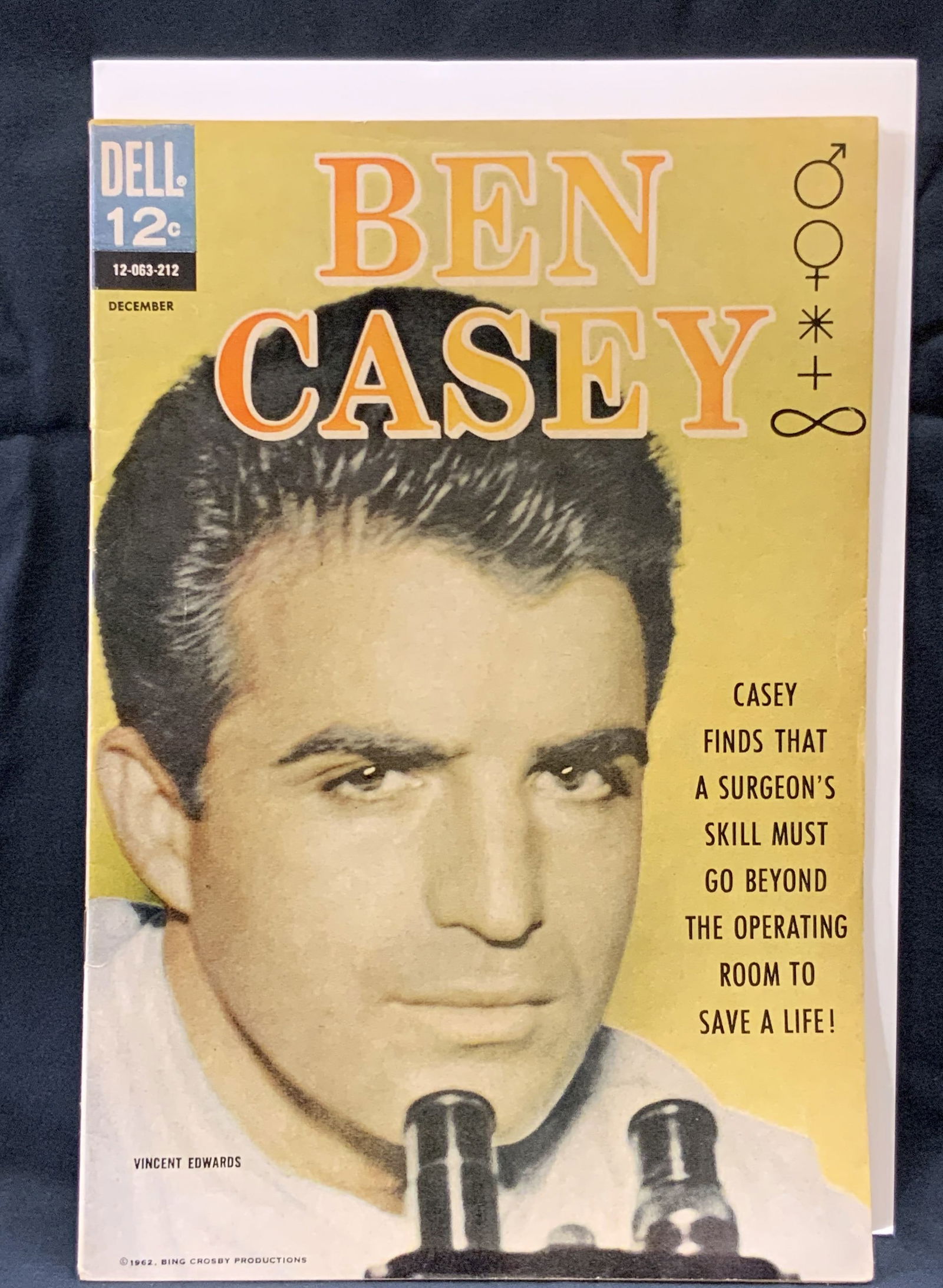 Dell Comics Ben Casey #3, 1962, Illustr (1 of 6)