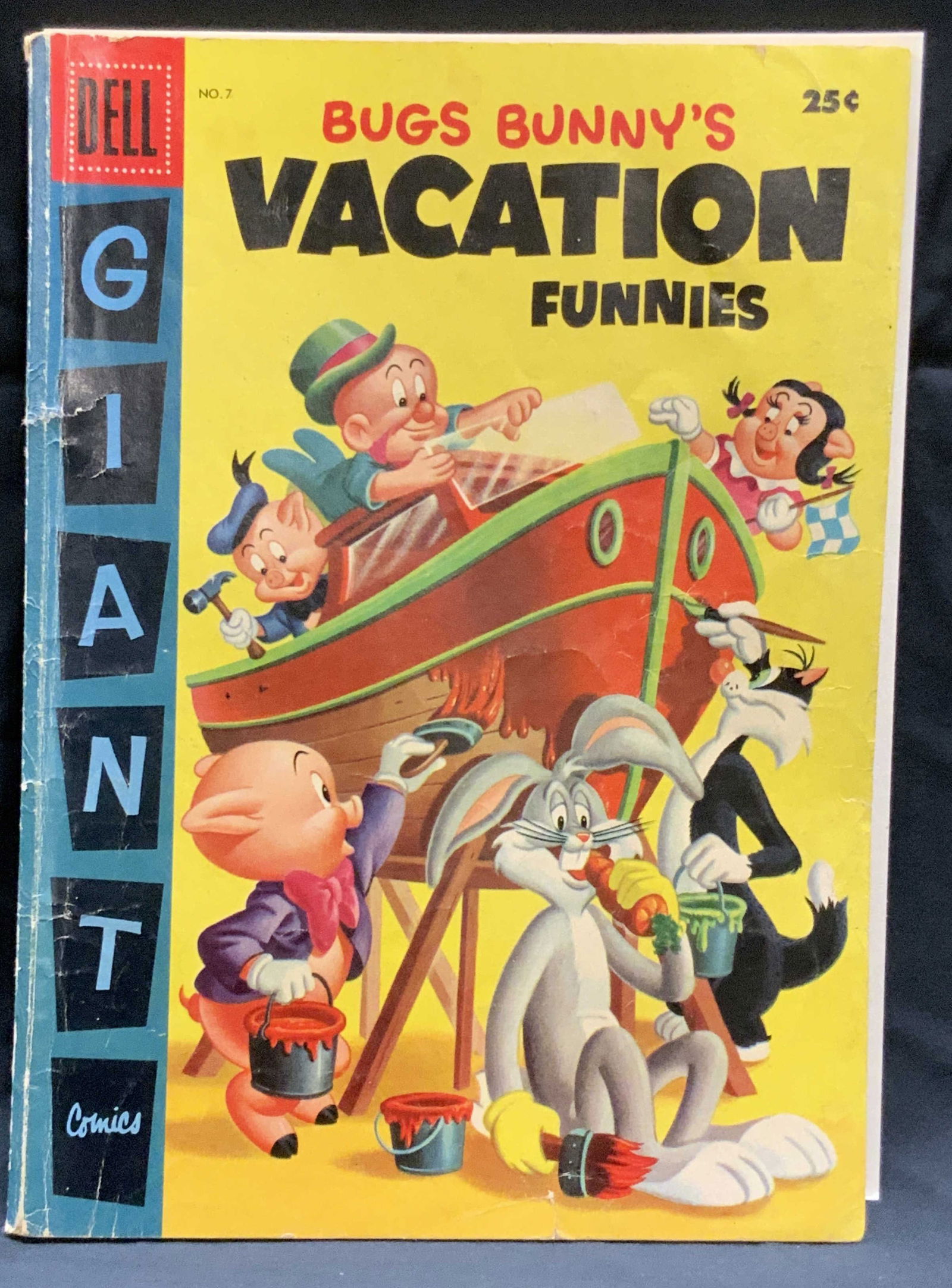 Dell Comics Bugs Bunny Vacation Funnies #7 1957 (1 of 6)