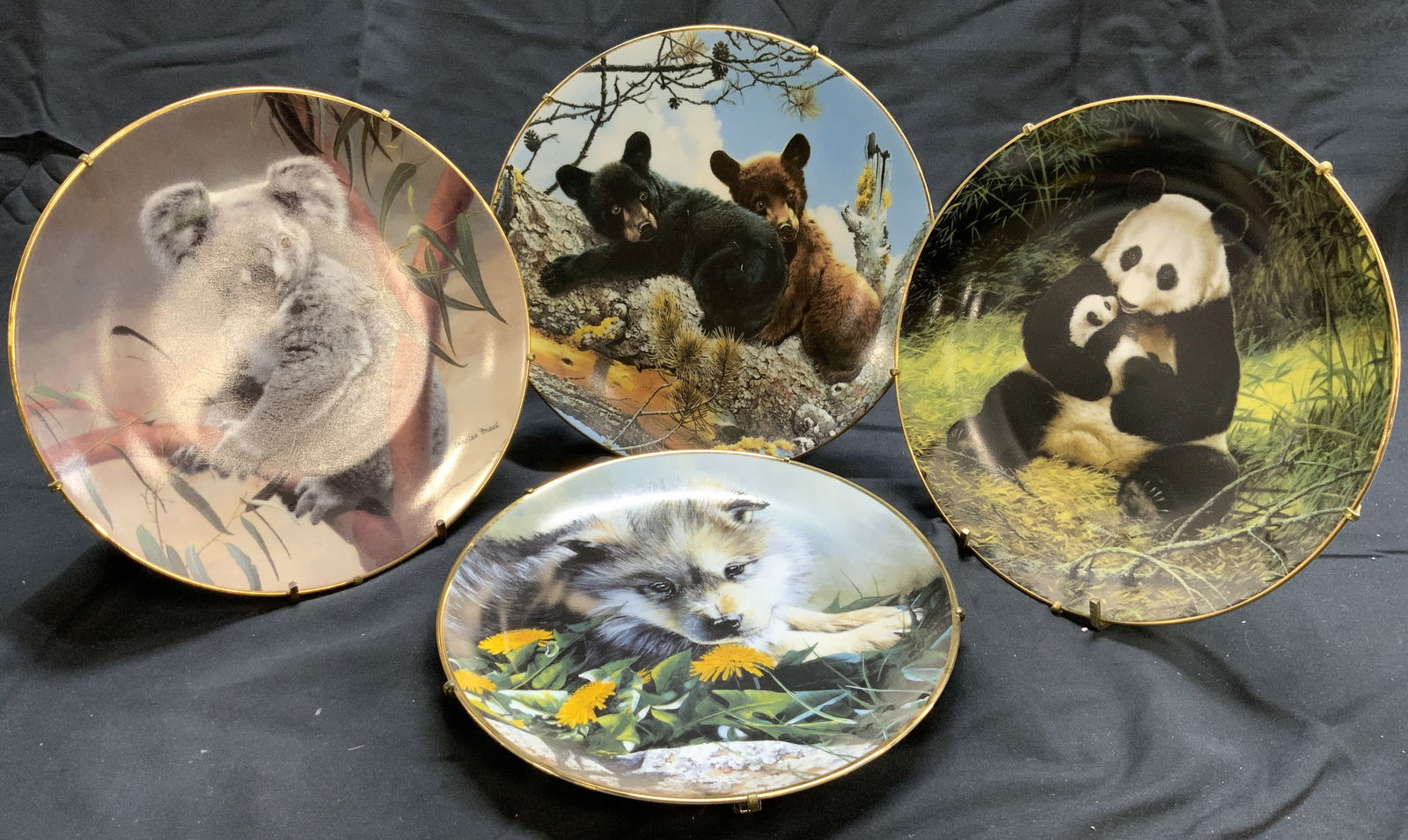 WS GEORGE Lot 4 Porcelain Animal Plates (1 of 9)