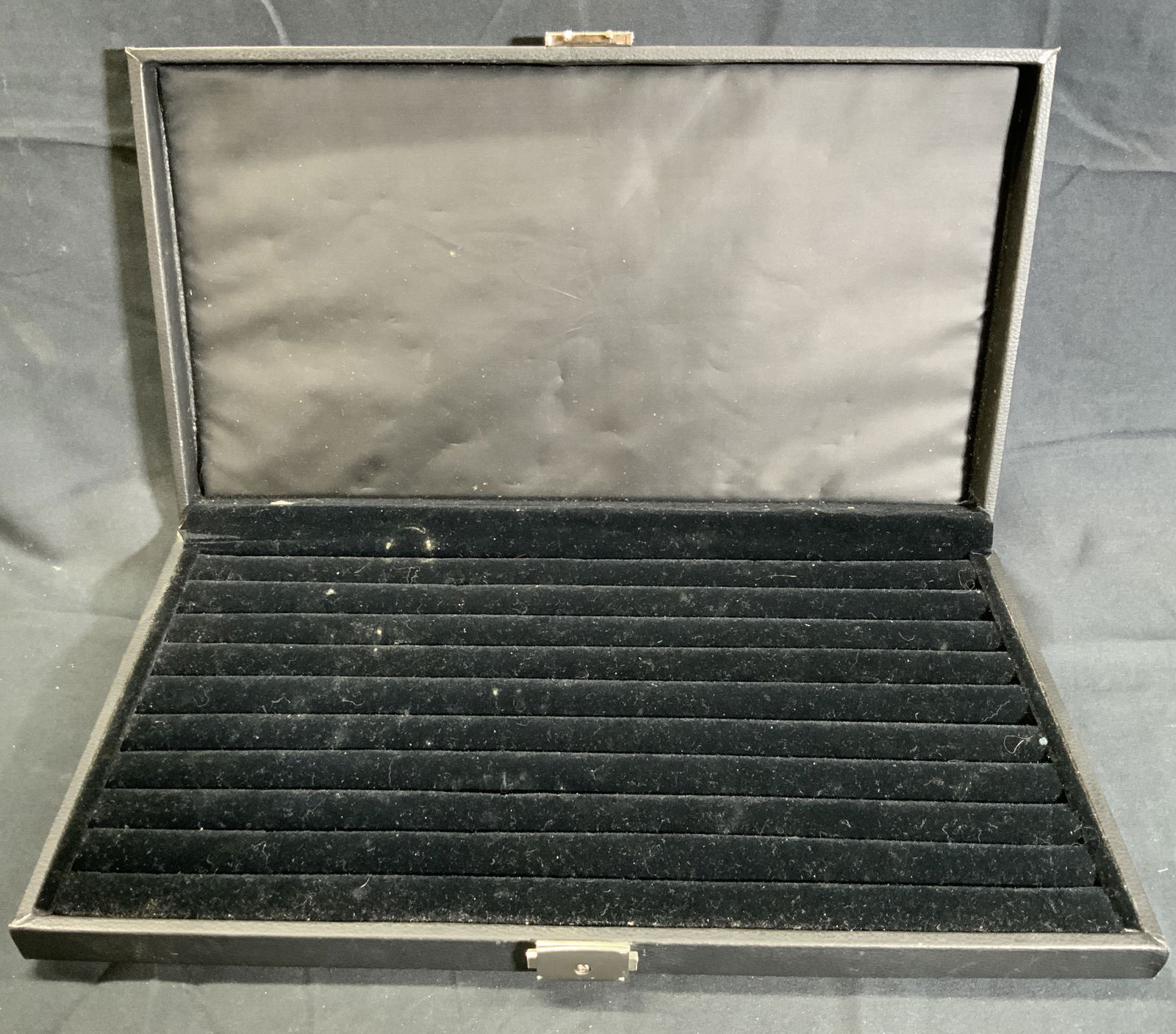 Leather Bound Jewelry Velvet Display Box (1 of 7)