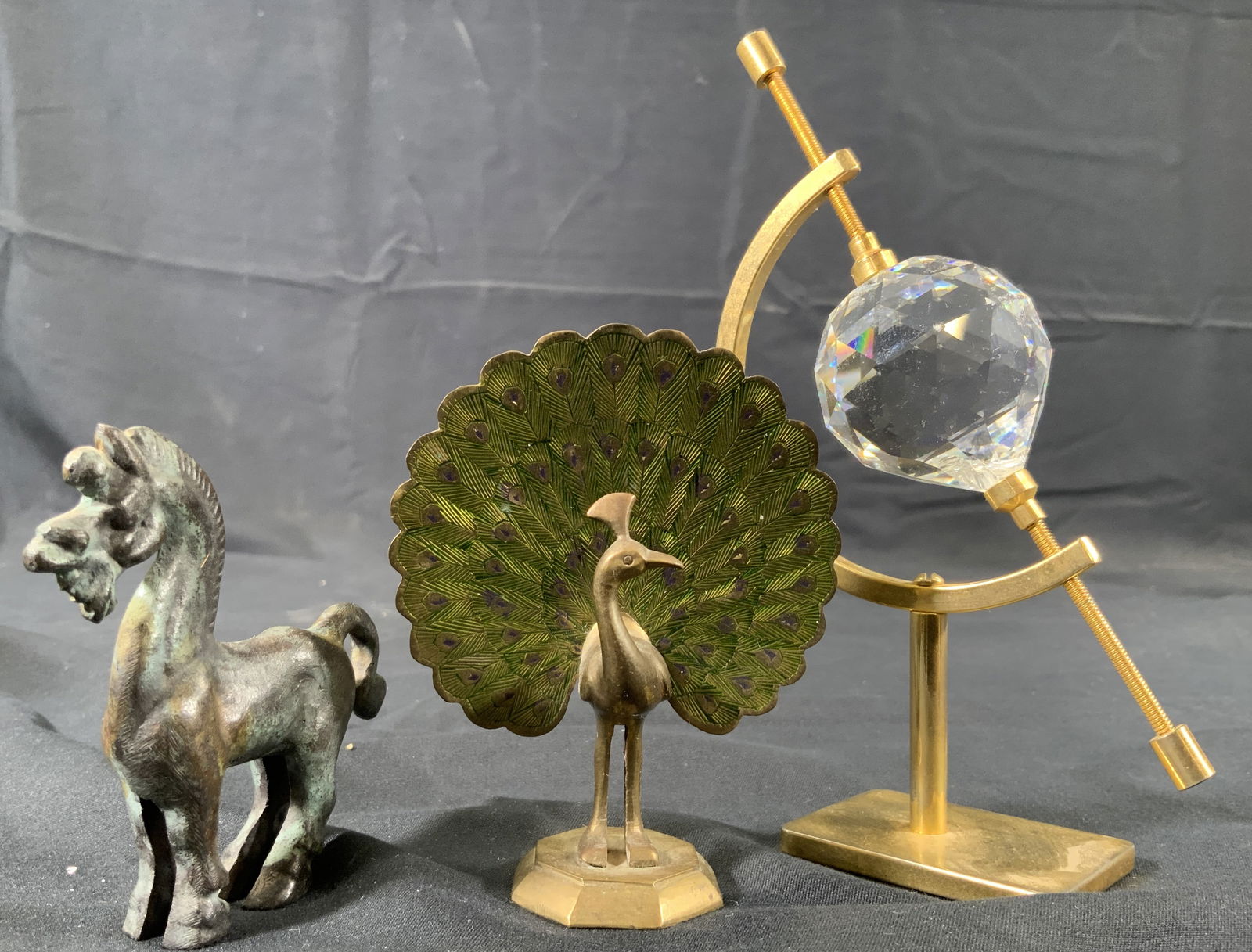 3 Lot Brass Table Top Figurals & Decor (1 of 10)