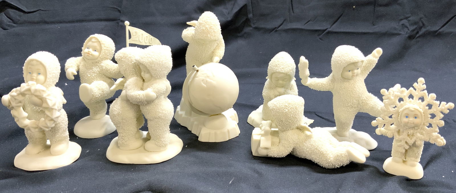 DEPARTMENT 56 Lot 8 Porcelain Baby Figurals (1 of 10)
