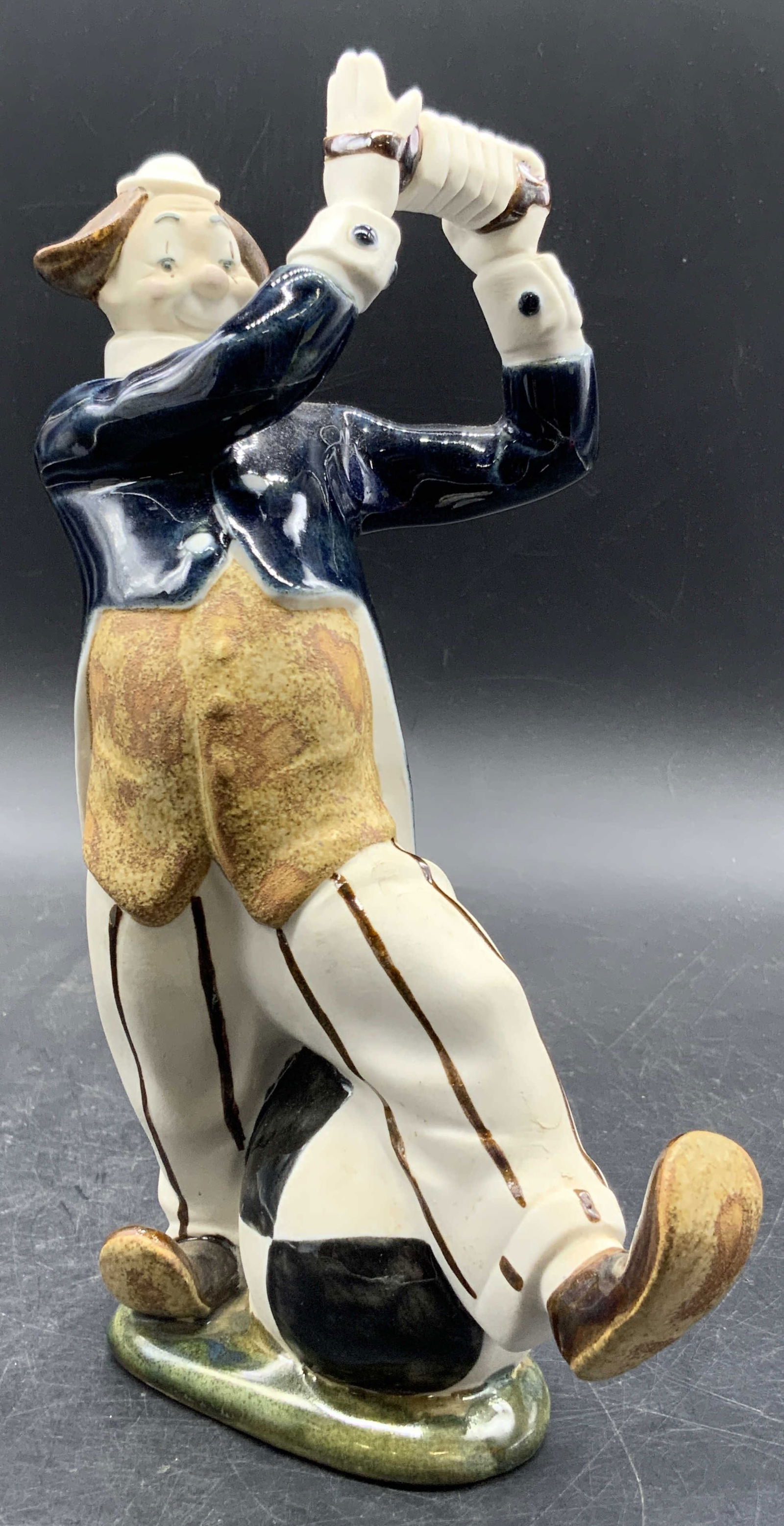 REX VALENCIA Glazed Ceramic Clown Figural, Spain (1 of 9)