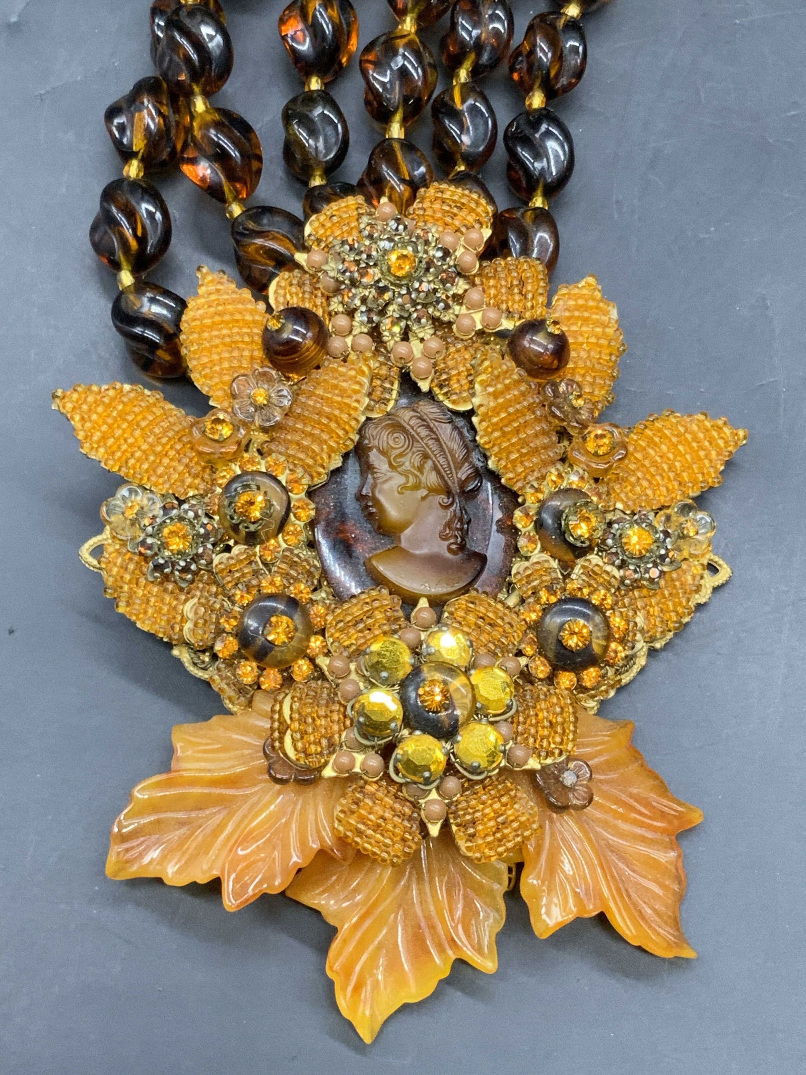 Stanley Hagler & Ian St. Gielar Cameo Necklace (1 of 19)