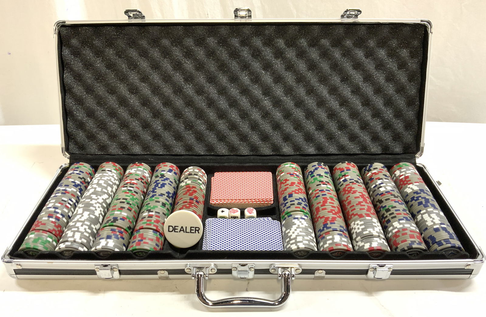 Set 400+ Poker Game Set W Case (1 of 6)