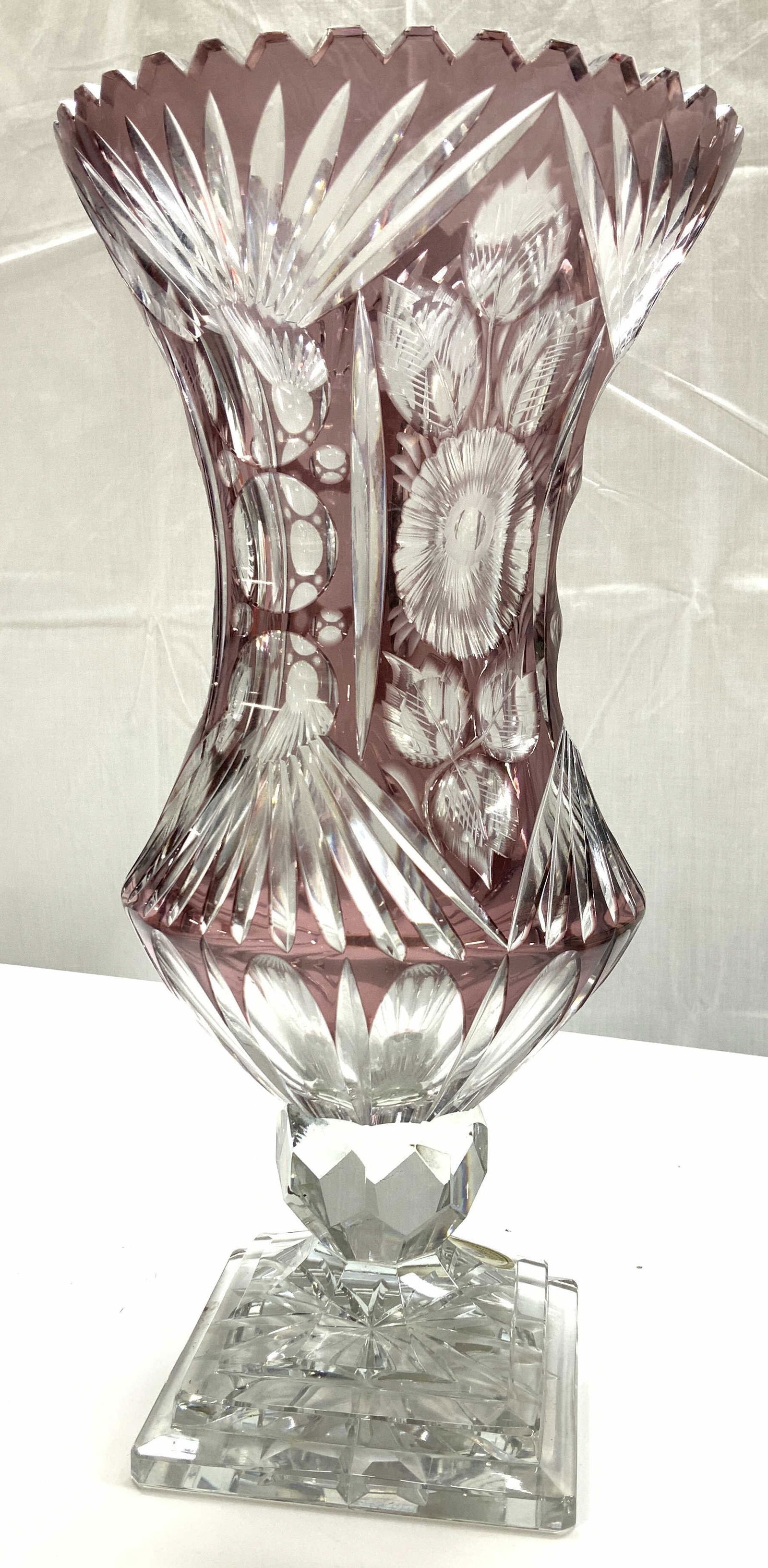 Bleikristall Amethyst Crystal Vase, West Germany (1 of 8)