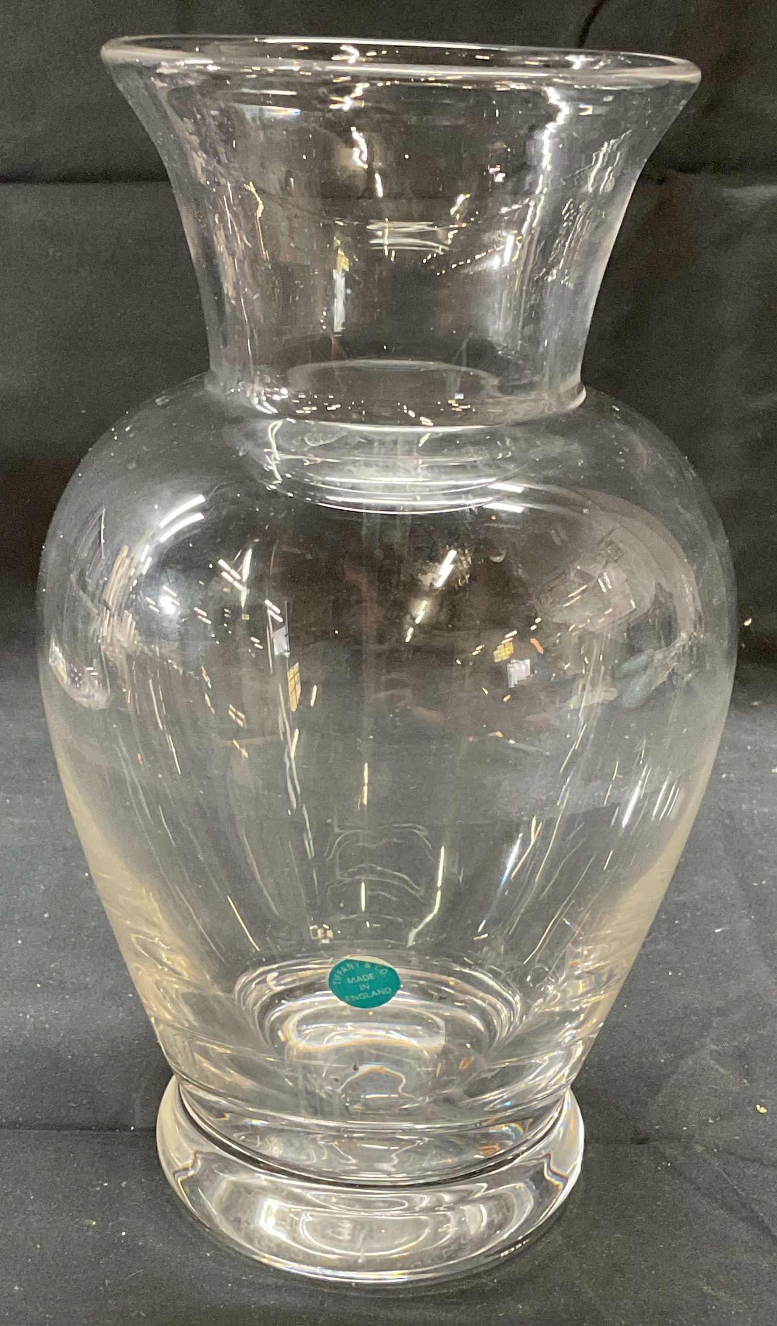 Tiffany & Co Crystal Vase, England (1 of 7)