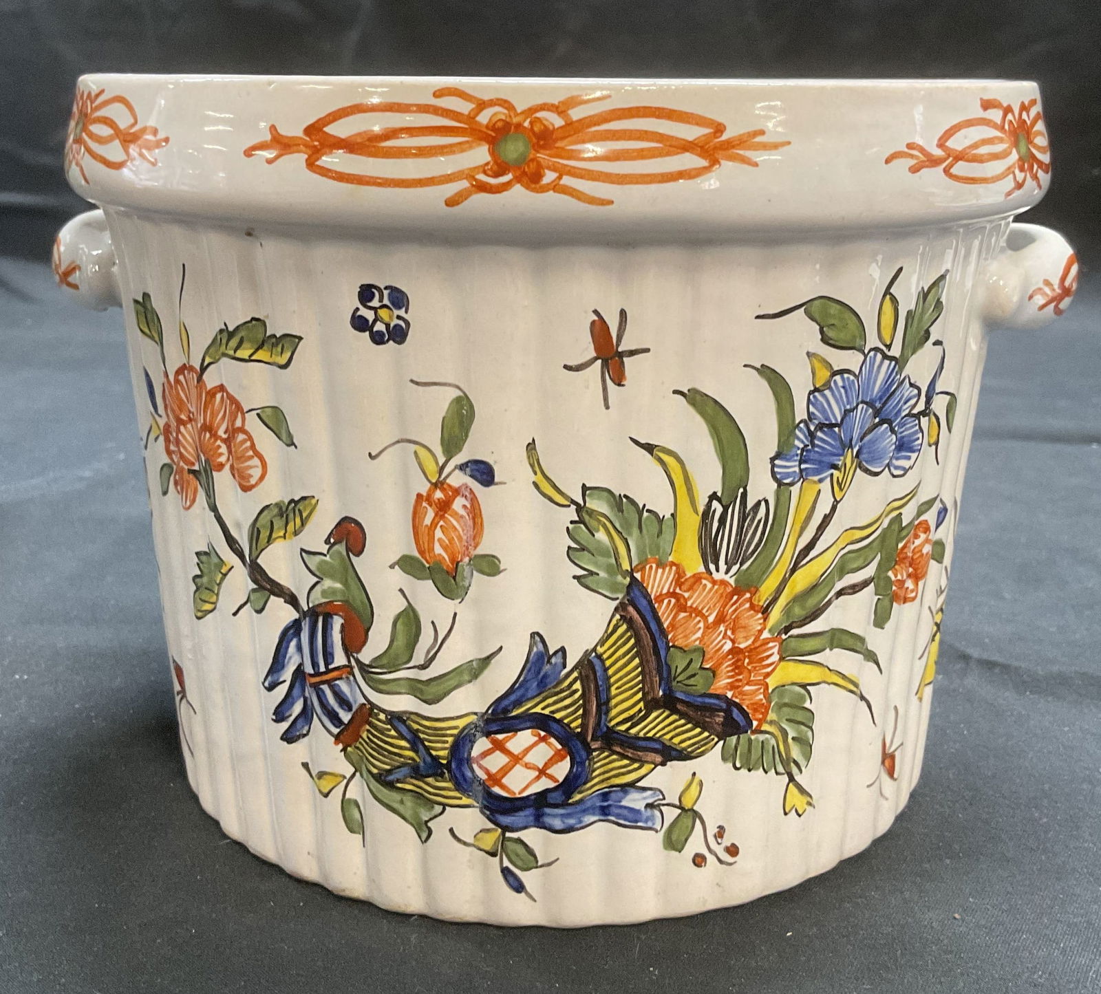 Tiffany & Co Floral Ceramic Cachepot, France (1 of 6)