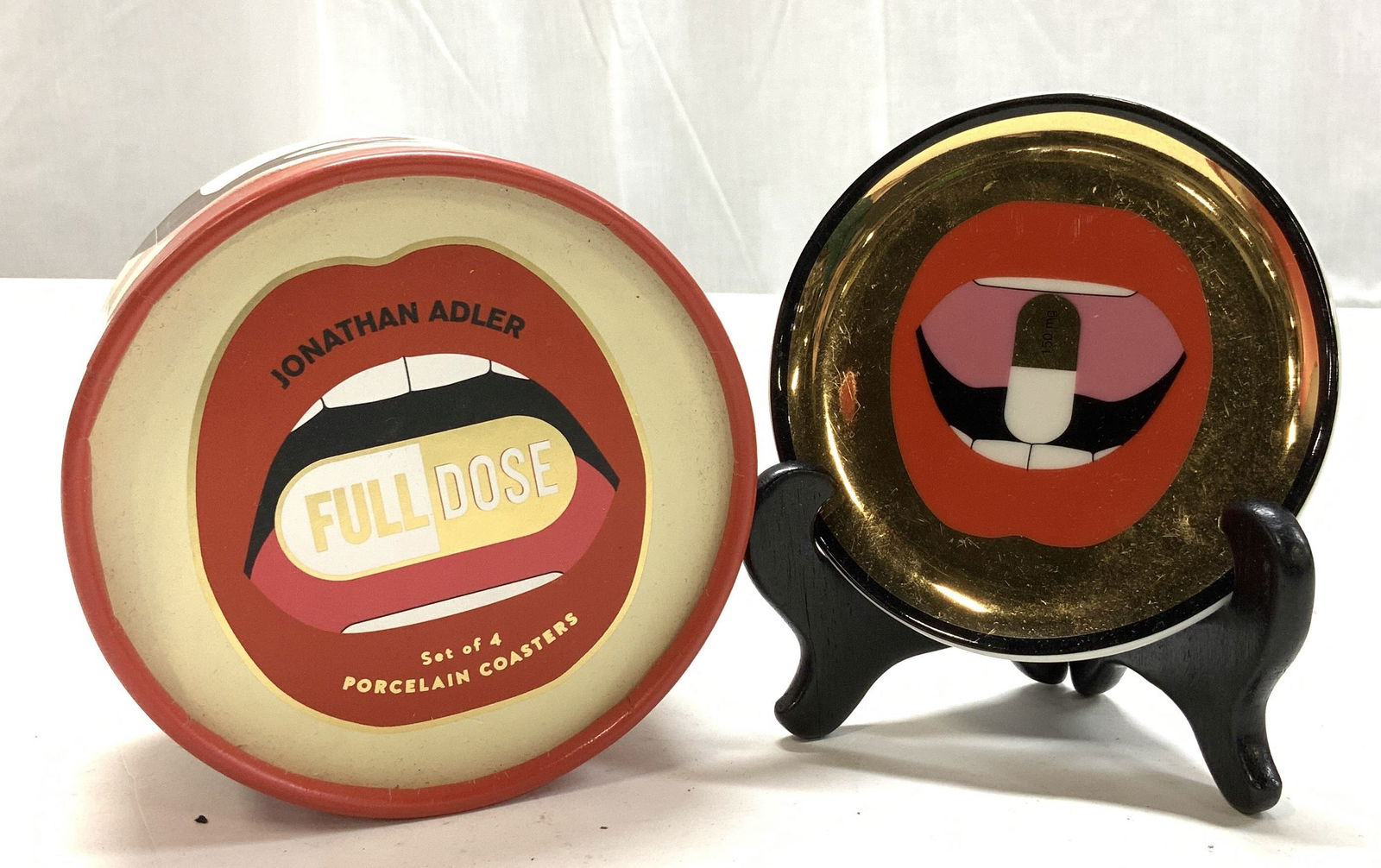 Jonathan Adler Full Dose Pop Art Coasters, 4 (1 of 6)