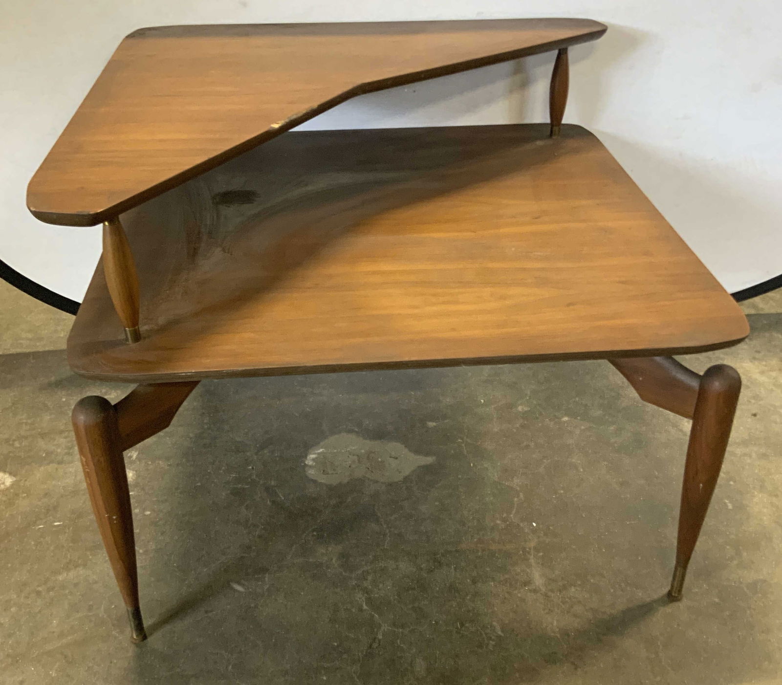 Vntg Mid Century Modern Minerva Style Side Table (1 of 12)