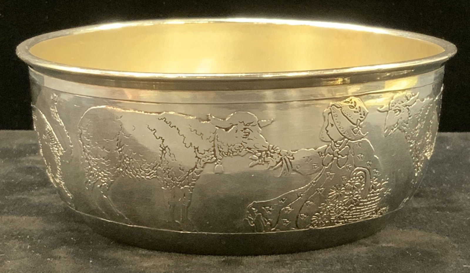 William B. Kerr Vntg Sterling Silver Bowl, 93g (1 of 10)