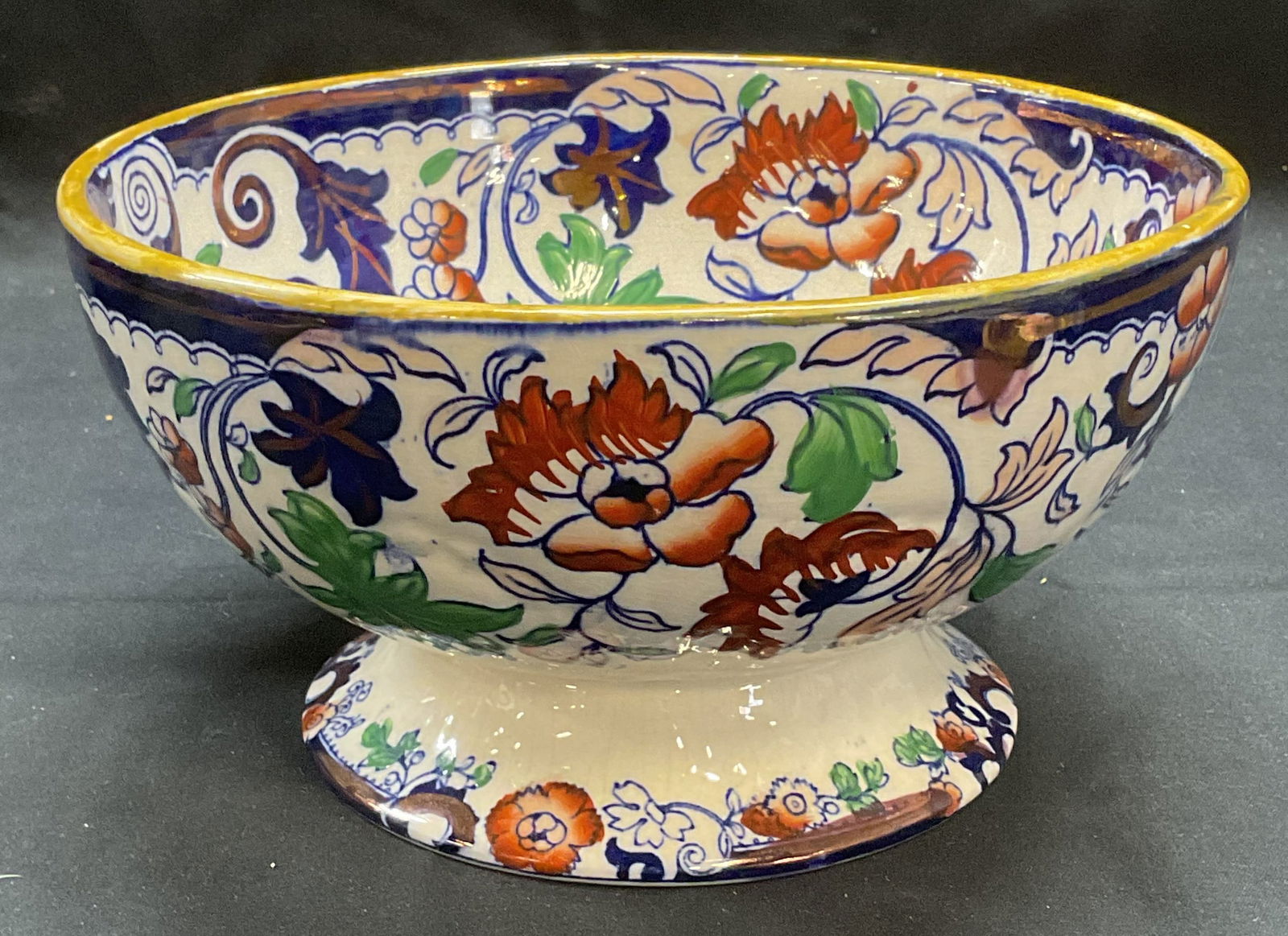 Antique Amherst Japan Ironstone Bowl, England (1 of 6)