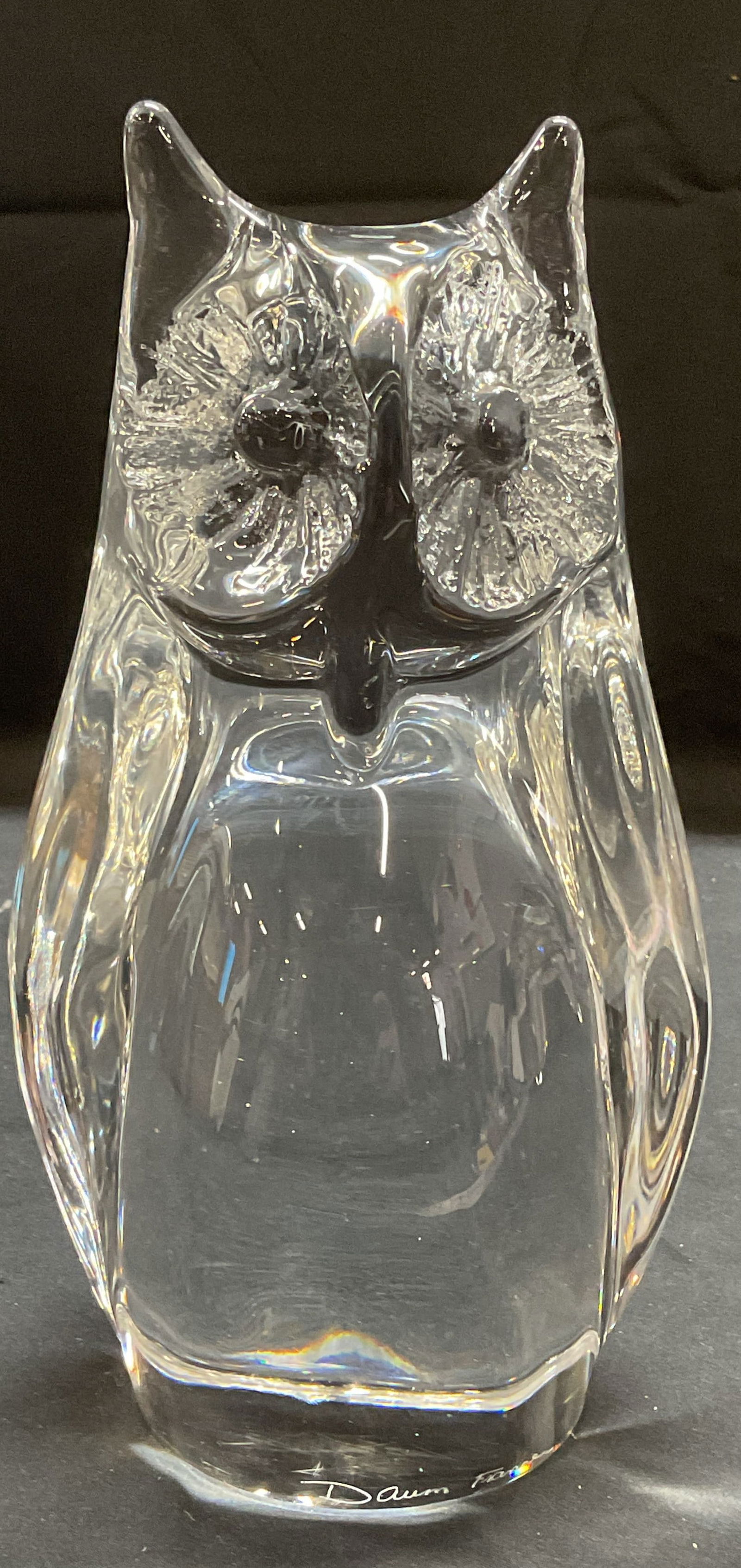 Daum Crystal Owl Figural, France (1 of 7)