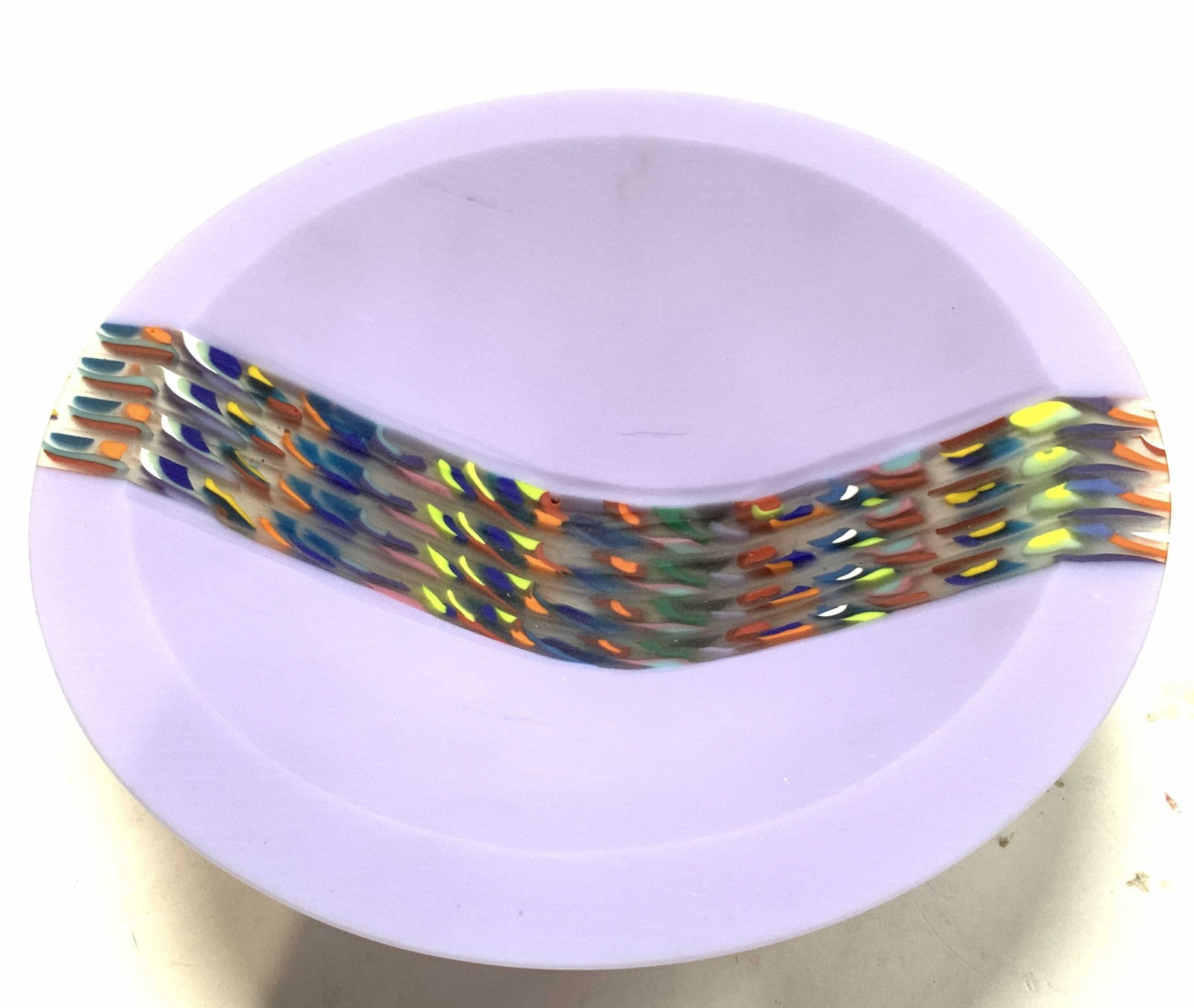 Heavy Ragazzi & Co Fused Murano Glass Bowl (1 of 8)