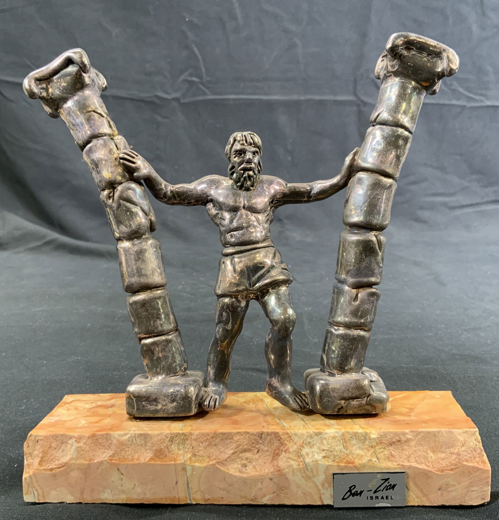 Vintage Ben Zion Israel Sterling Samson Figural (1 of 10)