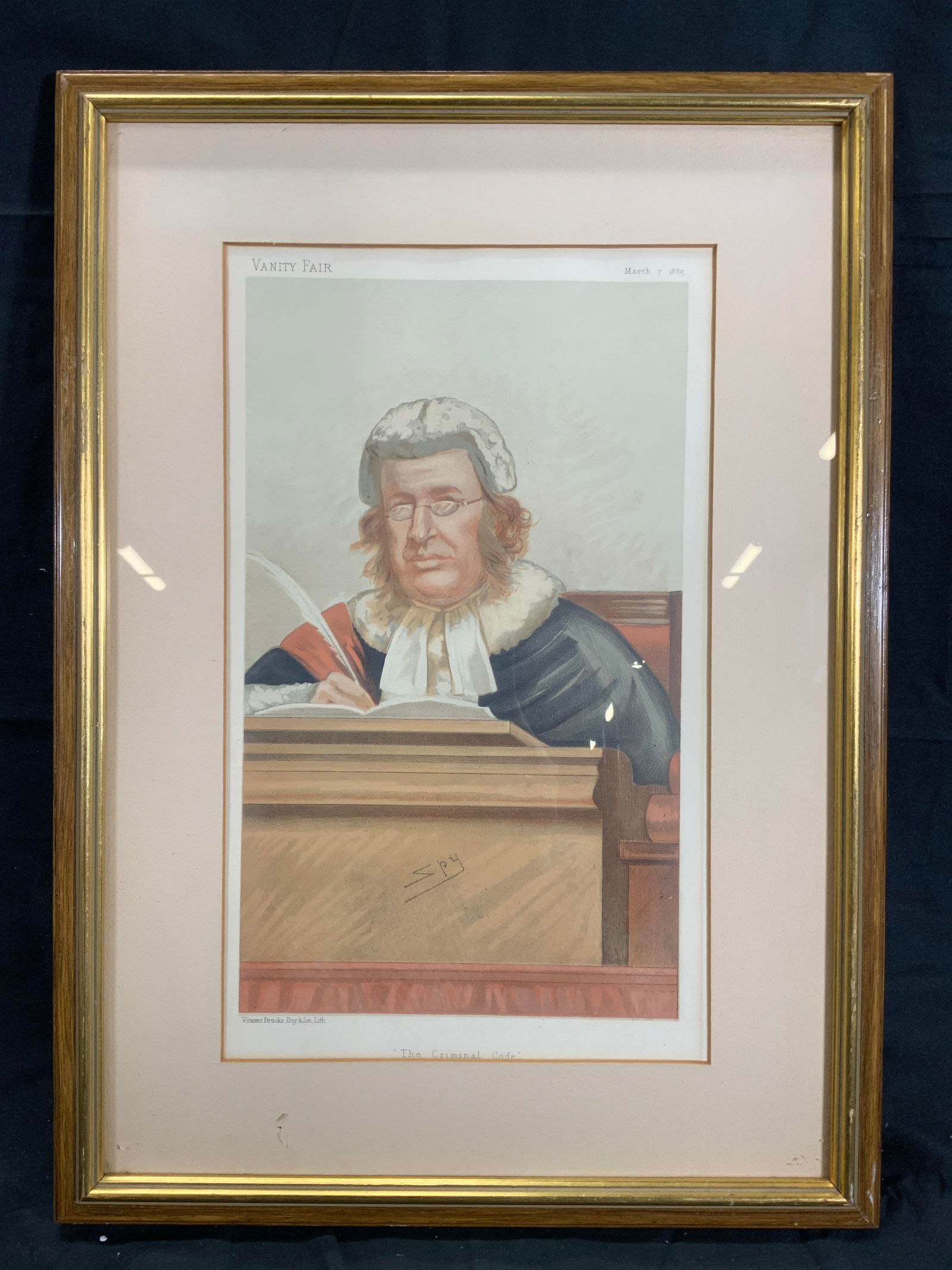SPY Caricature Judges No. 14 Vanity Fair (1 of 12)