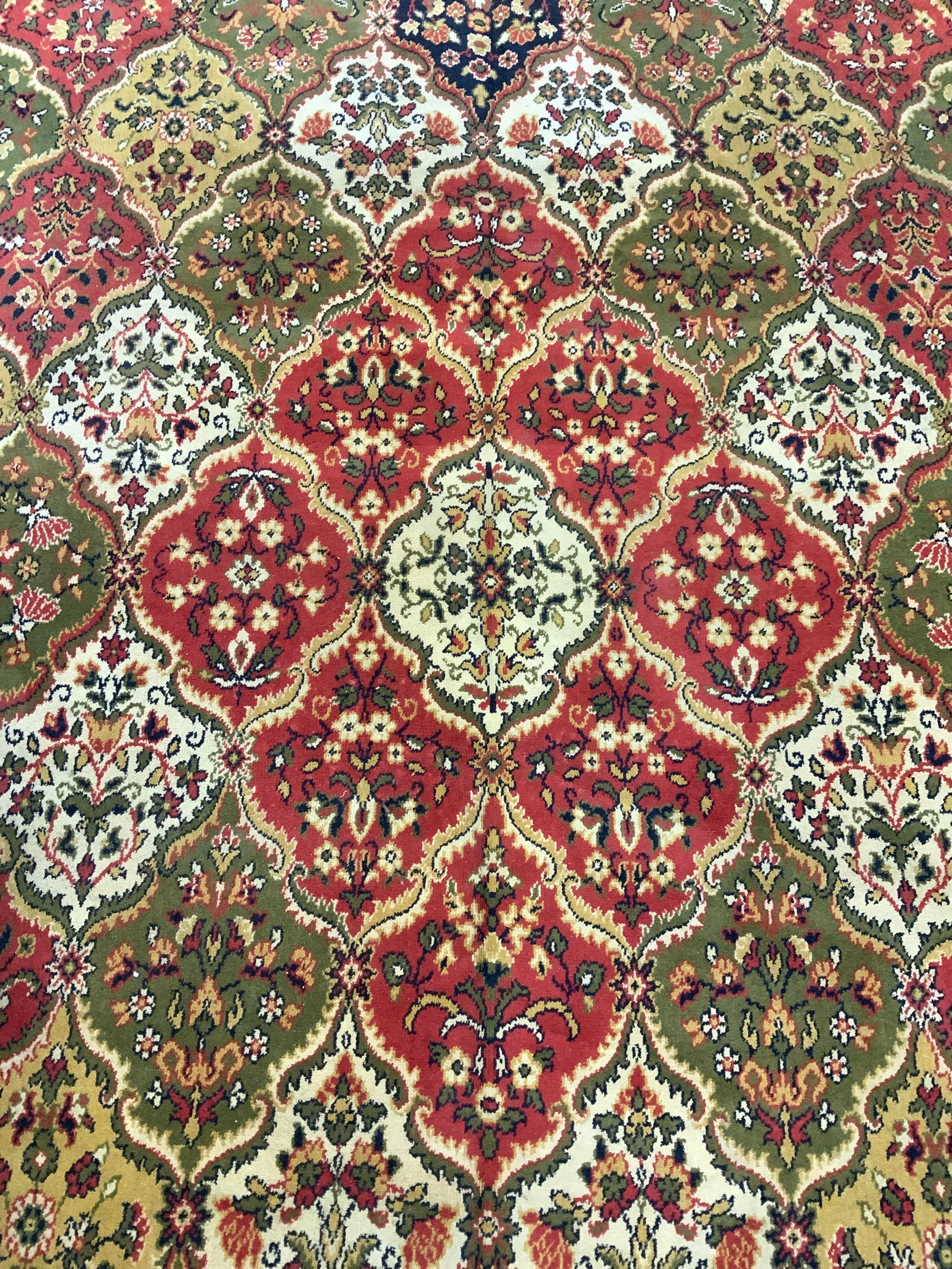 Vintage Room Sized Wool Area Rug (1 of 9)