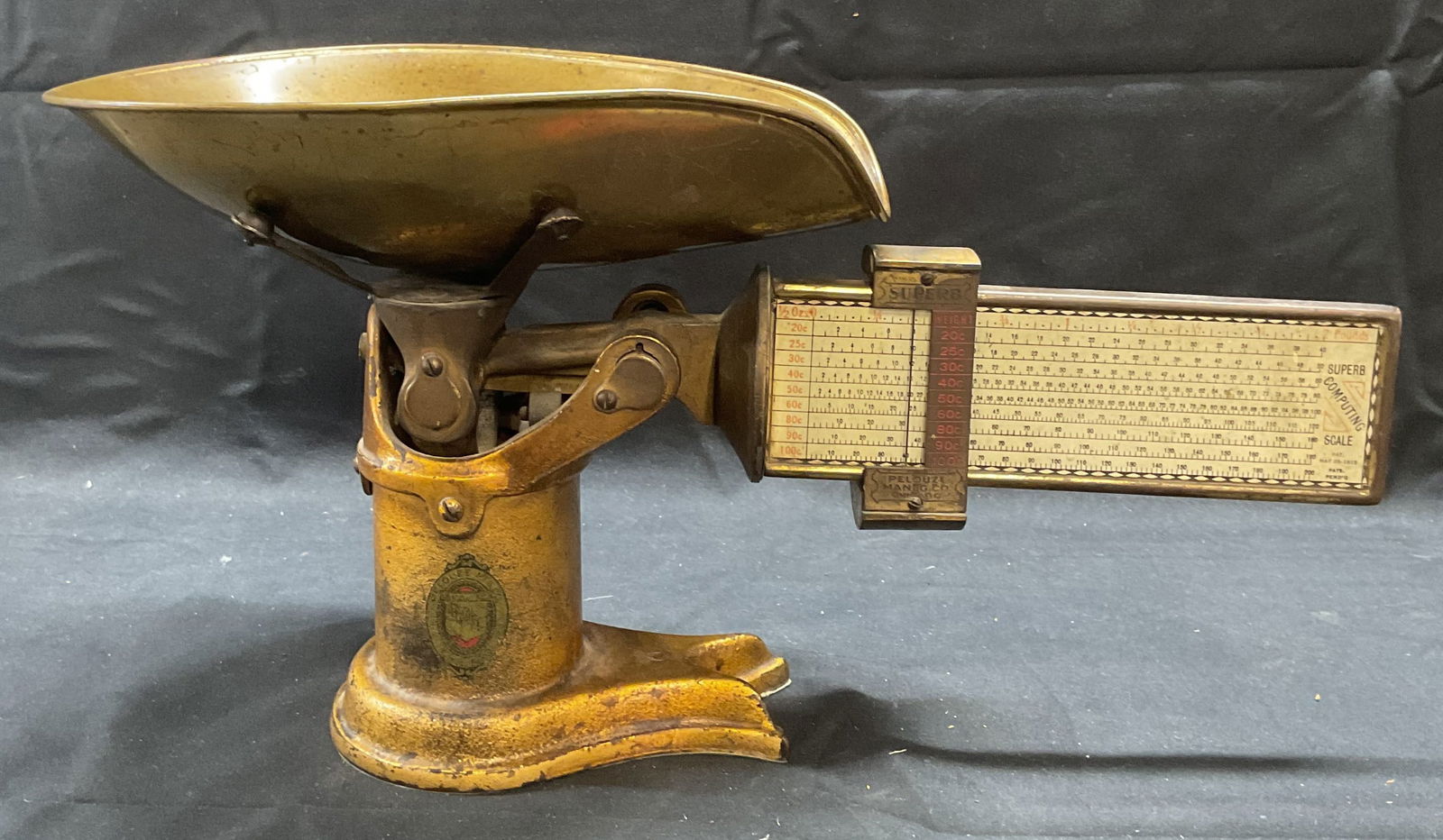 Antique Pelouze Superb Computing Candy Scale (1 of 11)