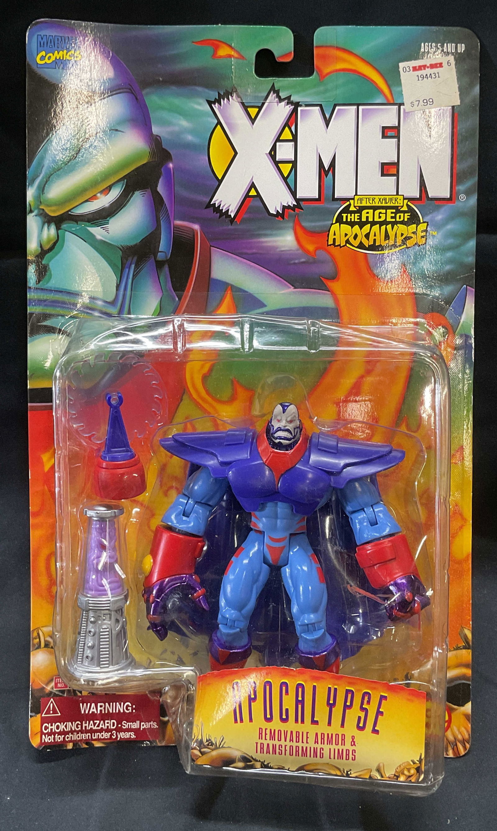 Marvel Comics X Men Apocalypse Action Figure 1995 (1 of 6)