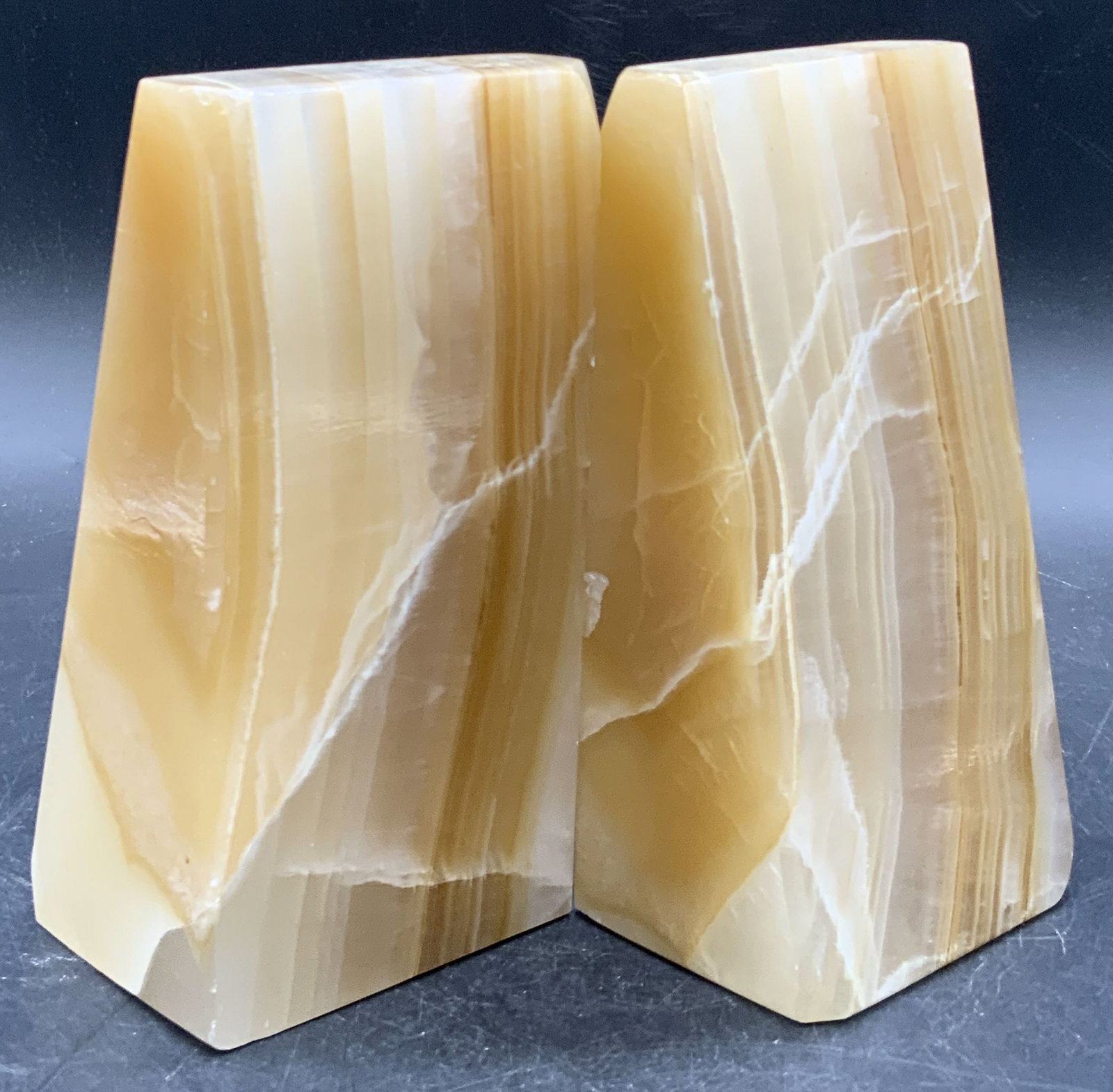 Pair Natural Stone Bookends (1 of 7)