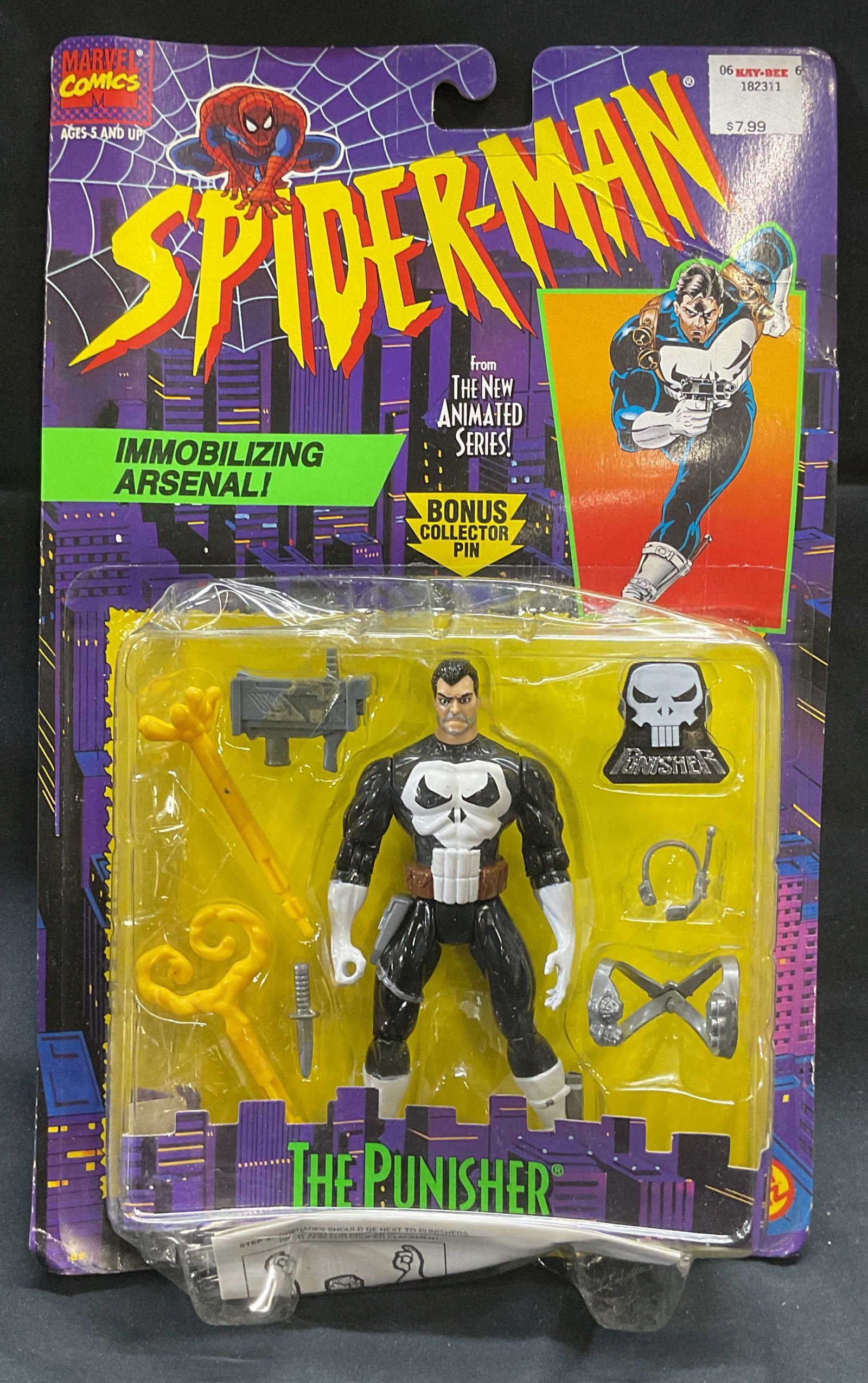 Marvel Comics The Punisher Action Figure 1995 (1 of 6)