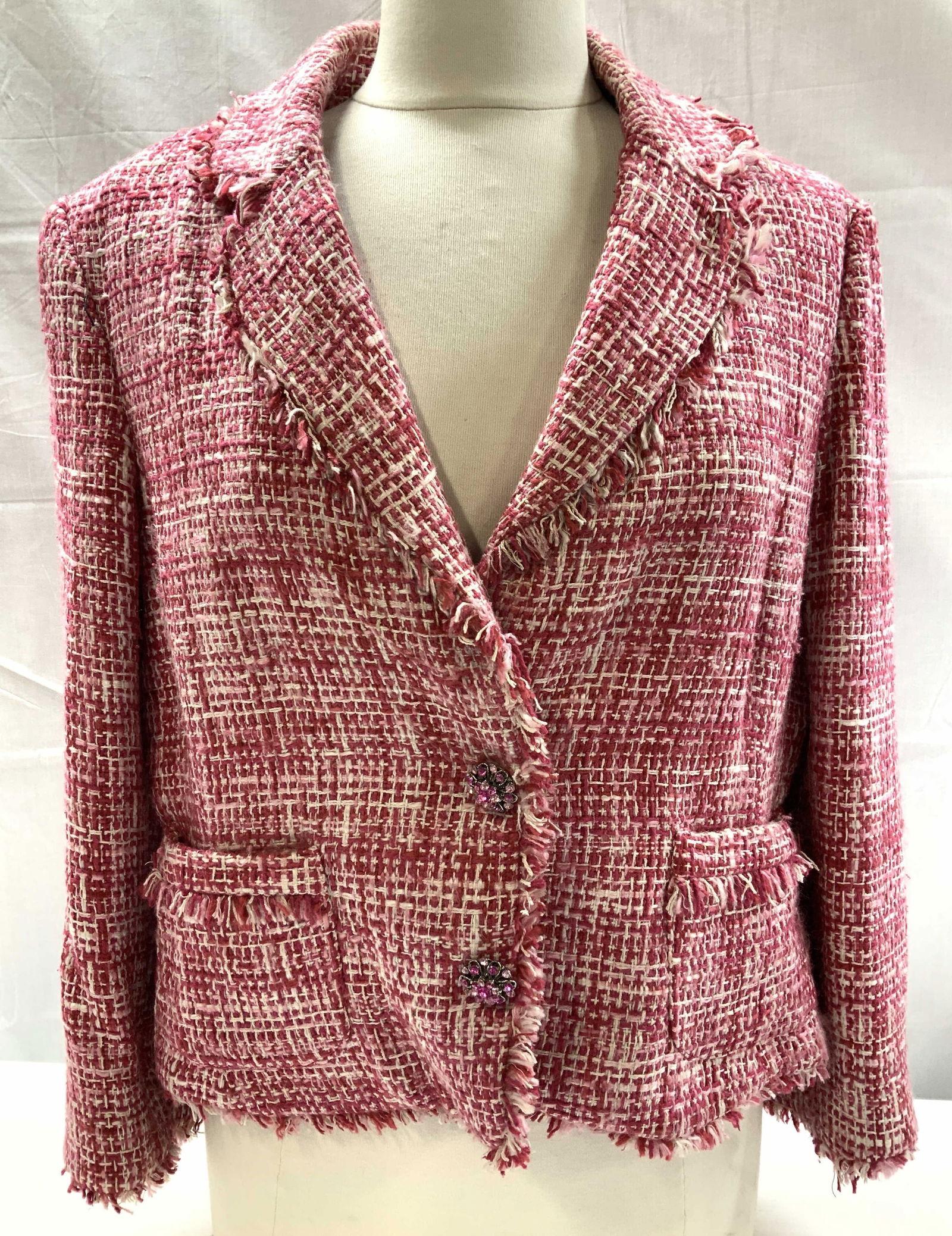 ICE Silk Blend Tweed Jacket/ Blazer (1 of 7)