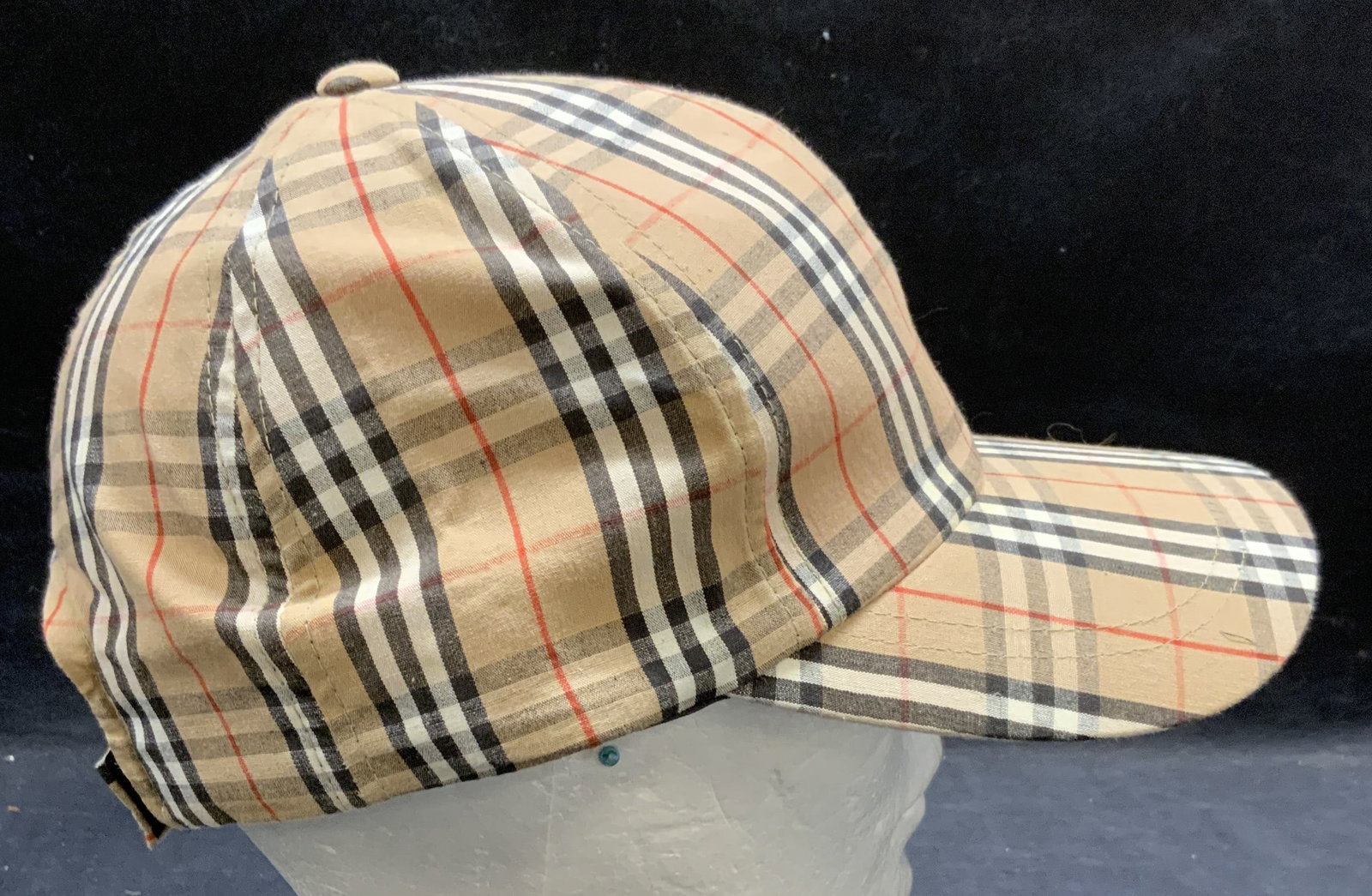 Plaid Cotton Baseball Hat (1 of 6)