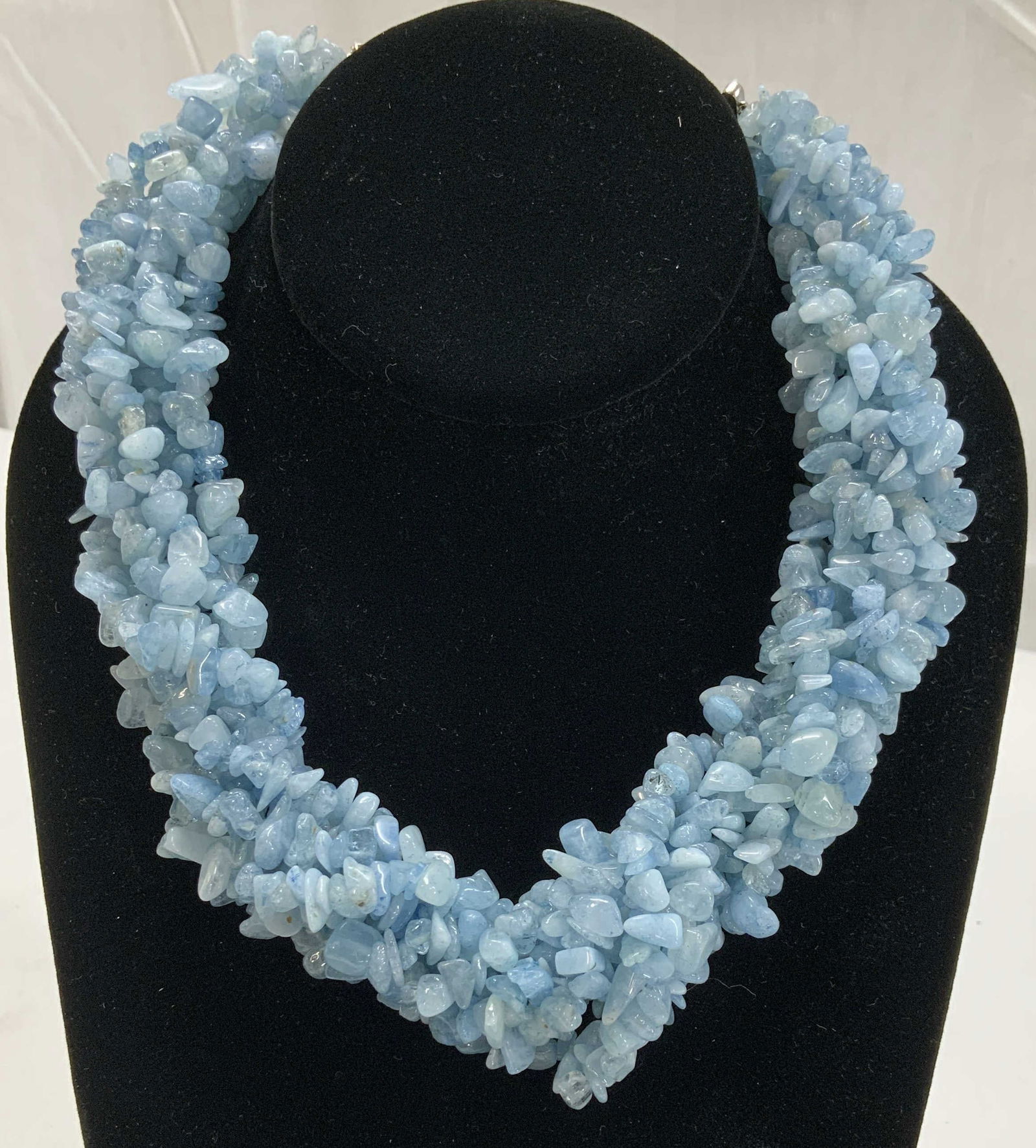Chunky Gemstone Multi Strand Necklace 1046 cts (1 of 6)
