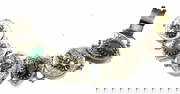 Intaglio Metal Ancient Roman Motif Bracelet
