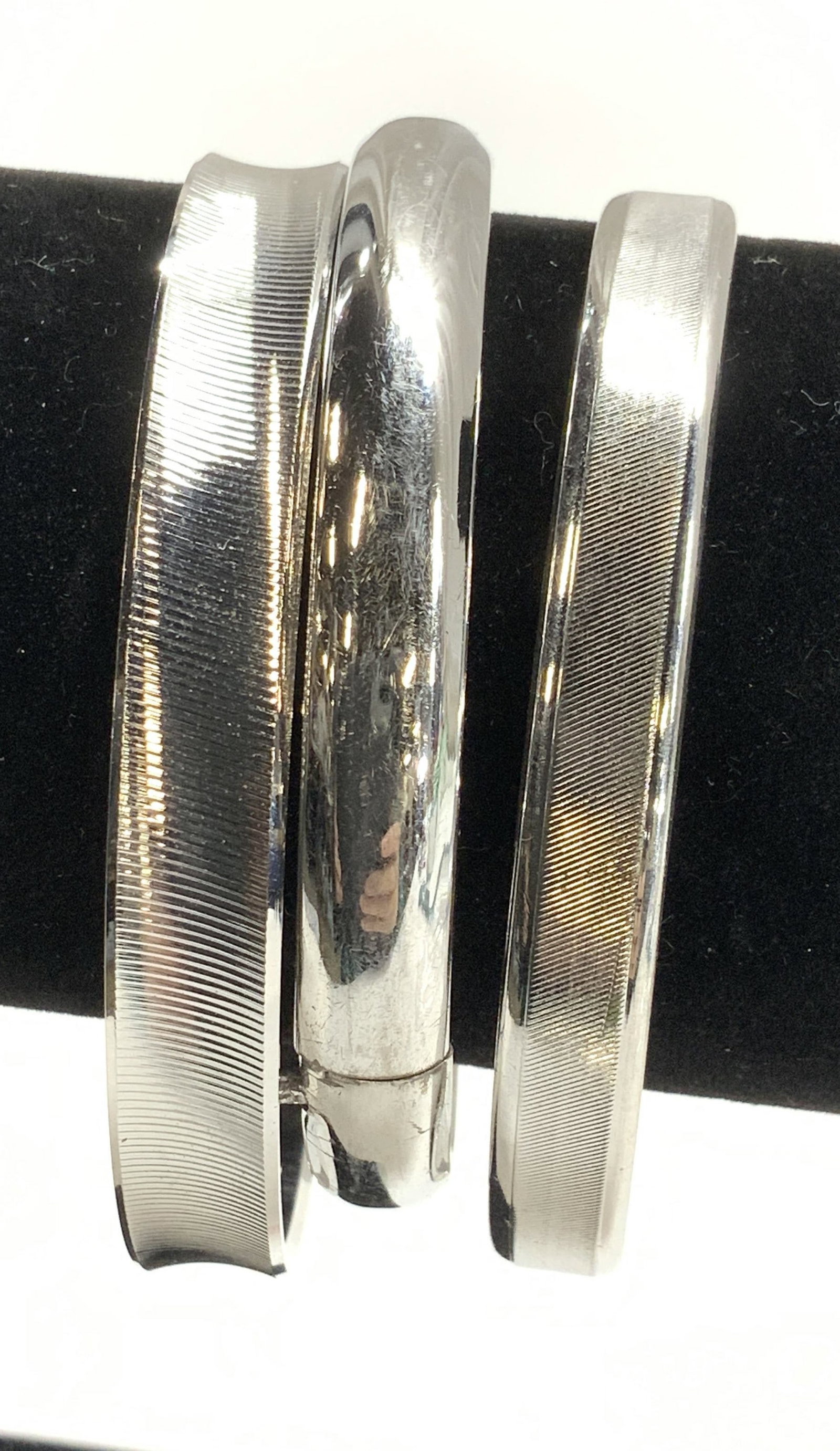 Sterling Silver, TRIFARI, Monet Bangles, 3 (1 of 6)