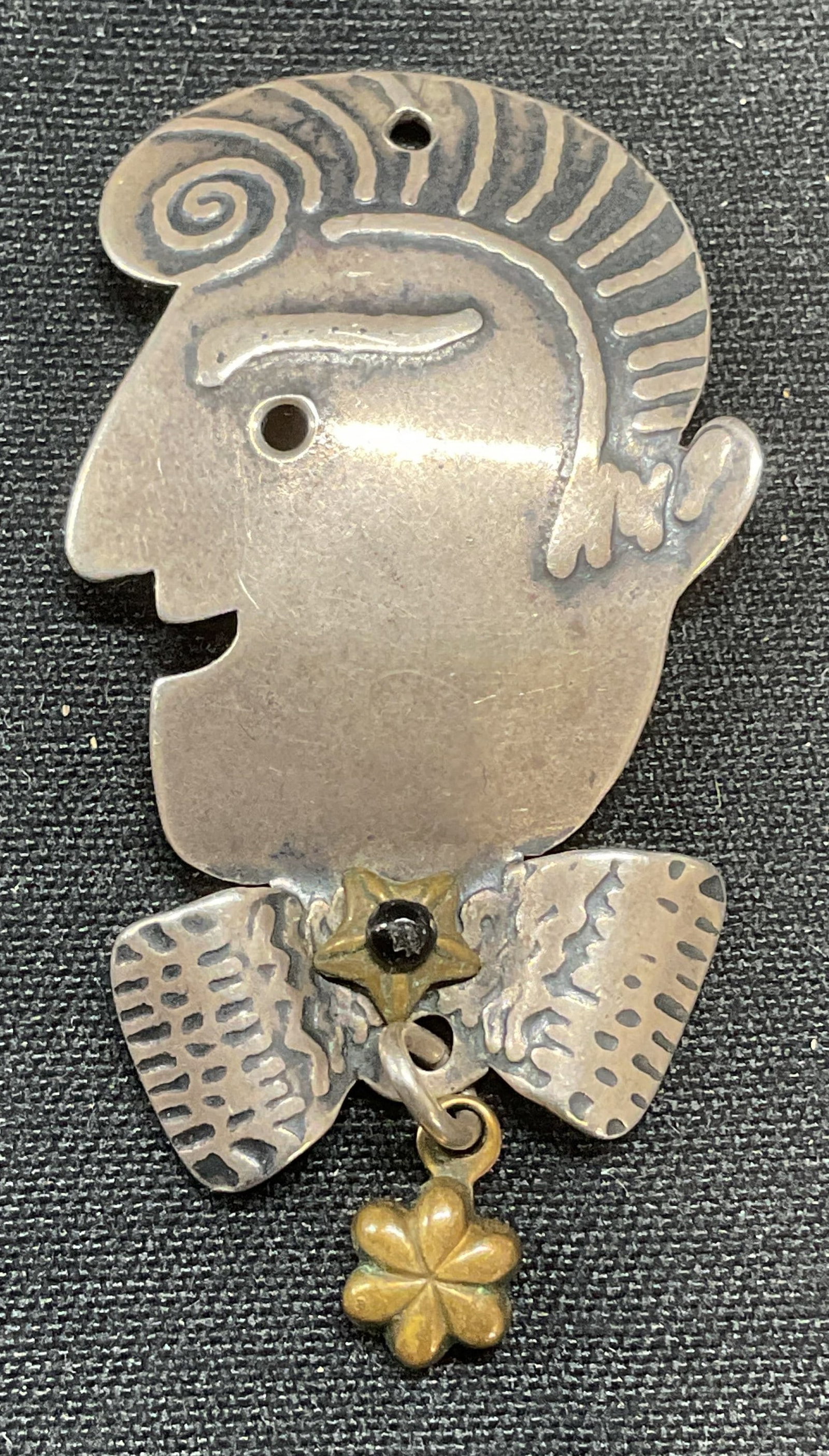 Jane Millodot Sterling Silver Figural Pendant (1 of 6)