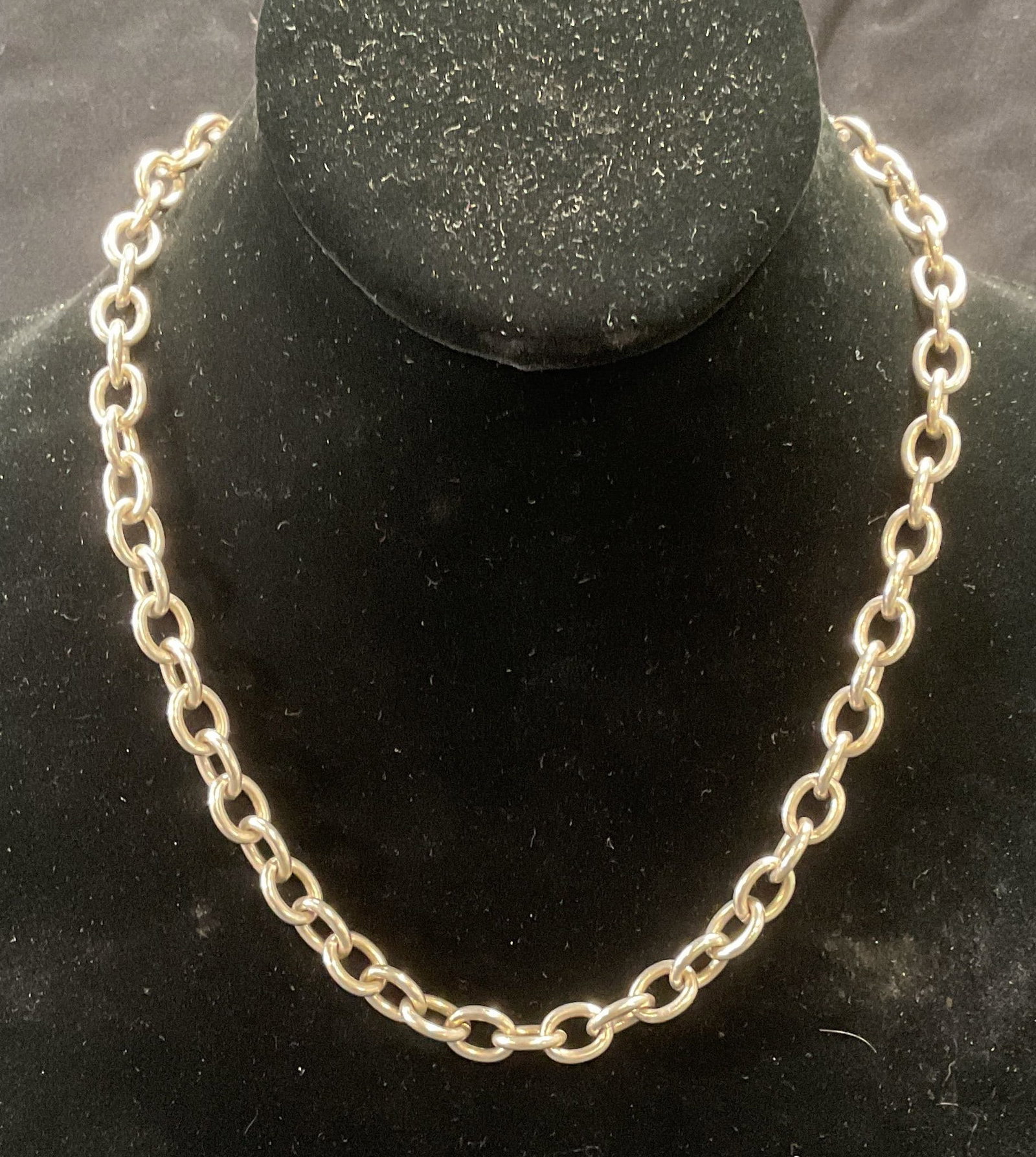 Judith Ripka Thick Sterling Silver Chain Necklace (1 of 6)
