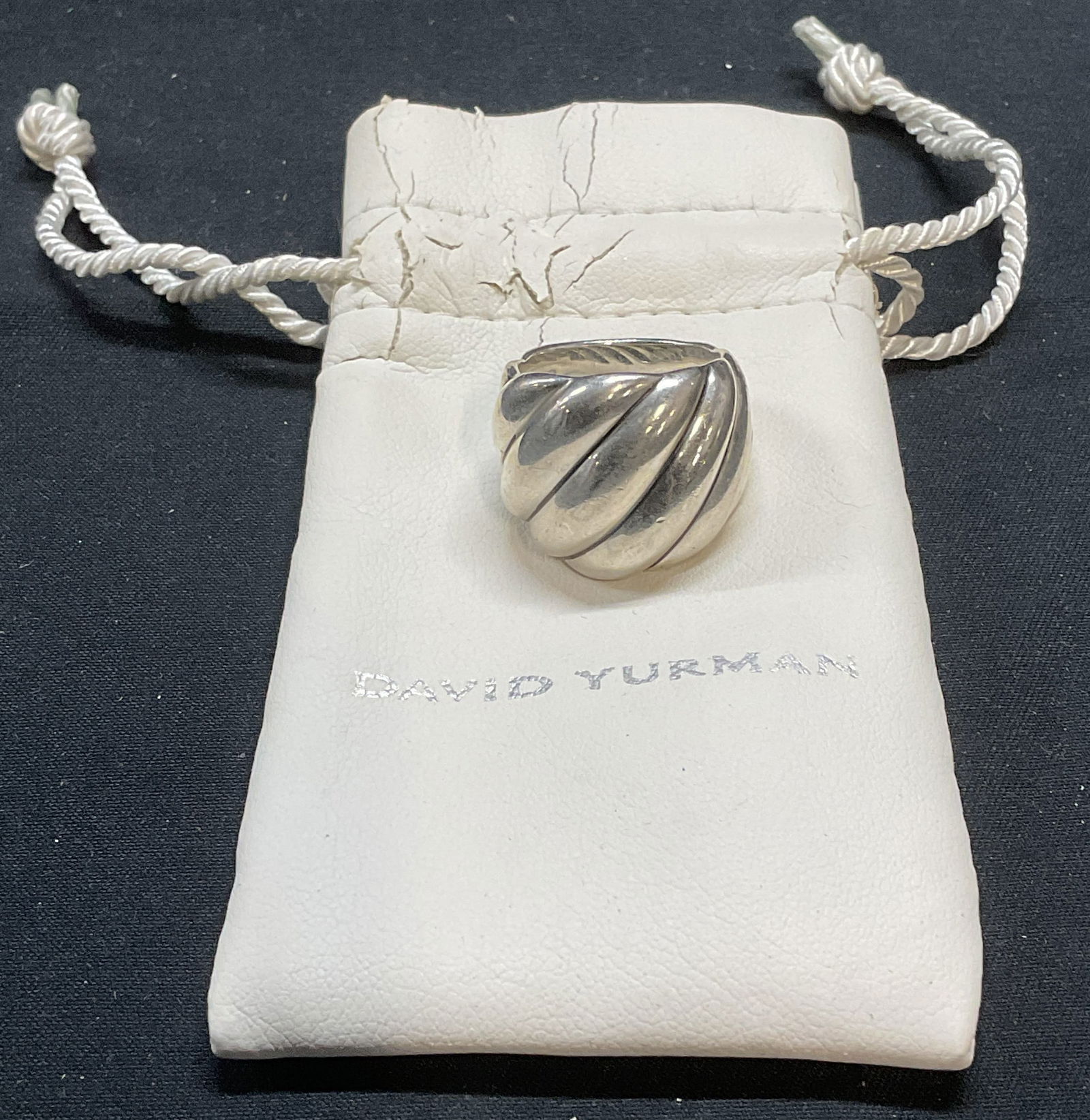 David YURMAN Sterling Silver Cable Ring (1 of 6)
