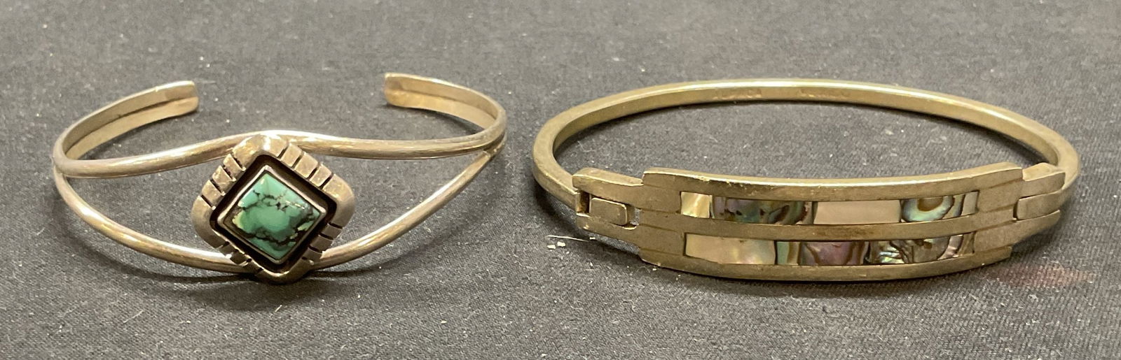 2 Johnson Sterling Silver Turquoise Bracelet + (1 of 7)