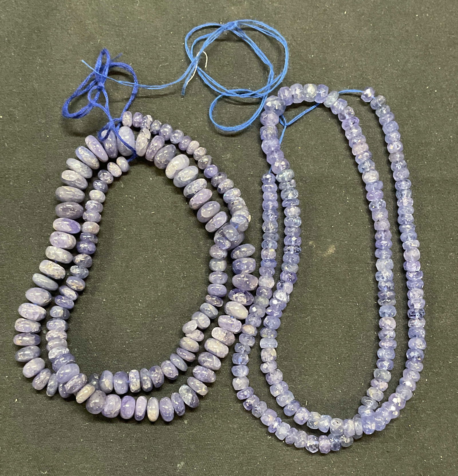 Lot 2 Amethyst Beaded Necklaces (1 of 7)