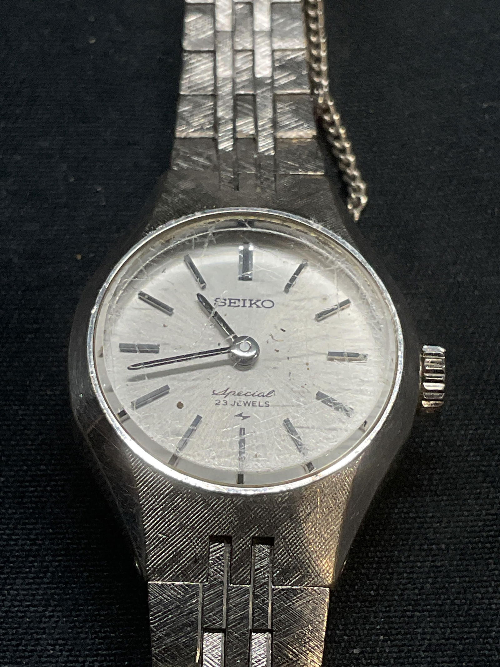 Seiko Palladium Plate Stainless Steel Wrist Watch (1 of 7)
