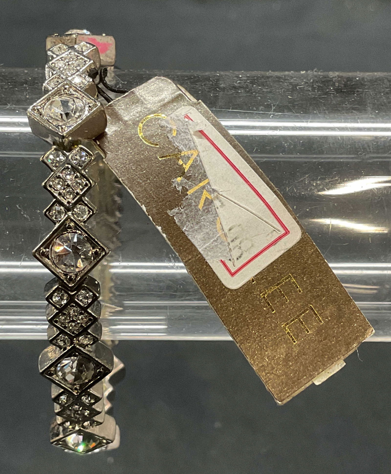 Carolee Silver Tone Crystal Bracelet NWT (1 of 6)