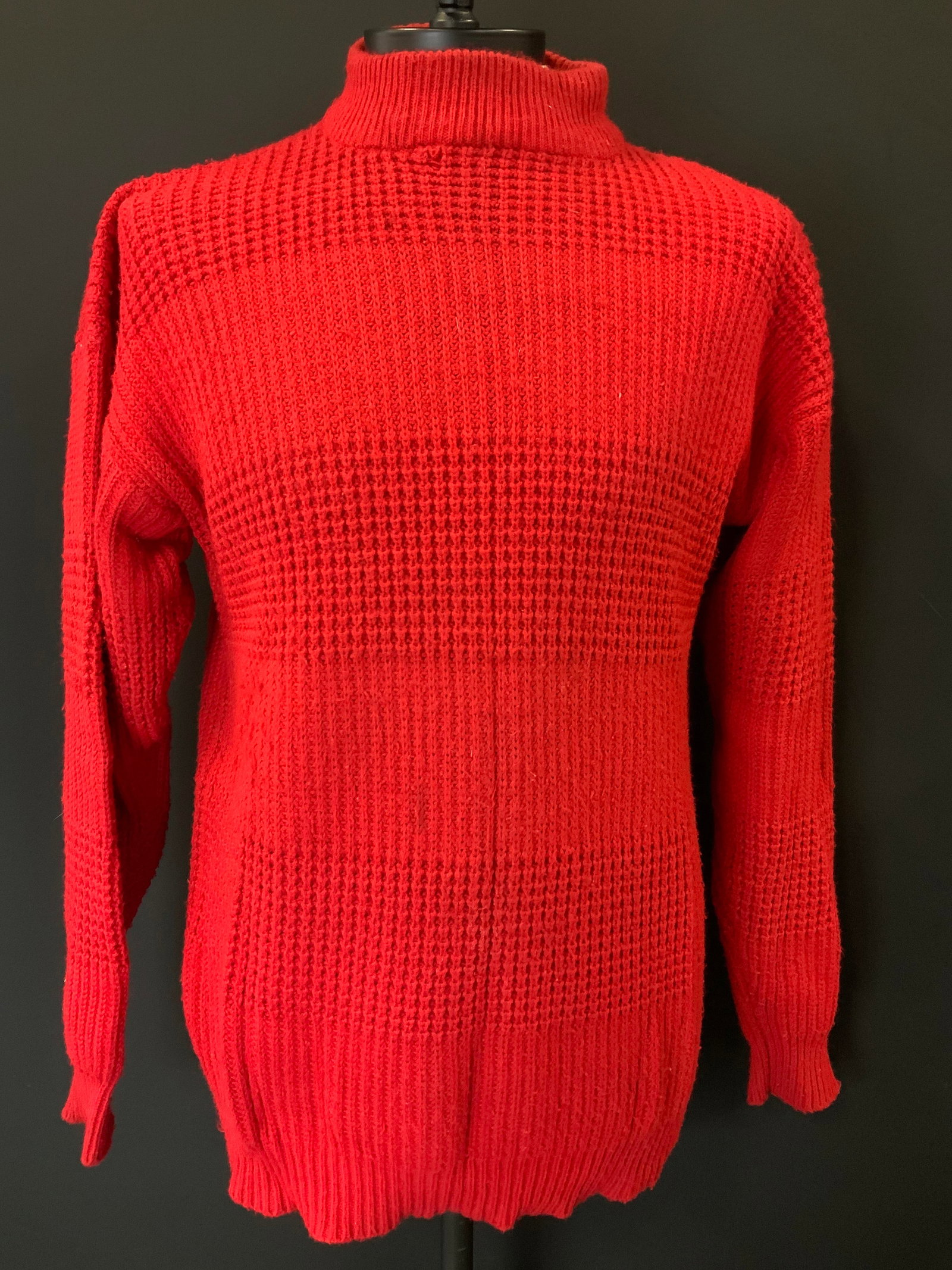 Playboy Red Knit Sweater, Mens: Vintage Playboy Special Edition acrylic sweater. All red. design. Mens L. Some wear. Menswear, Mens Sweater, Red Sweater, Sweater, Wearables, Mens Fashion, Knit wear, casual wear, designer playboy, Me