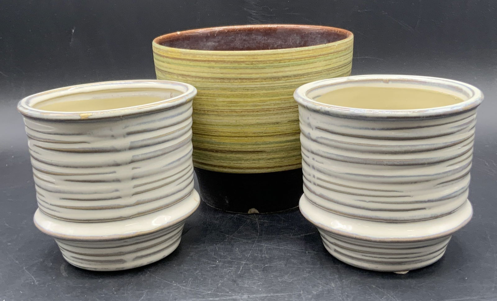 Lot 3 Ceramic Planters, KILRUSH IRELAND & More (1 of 7)