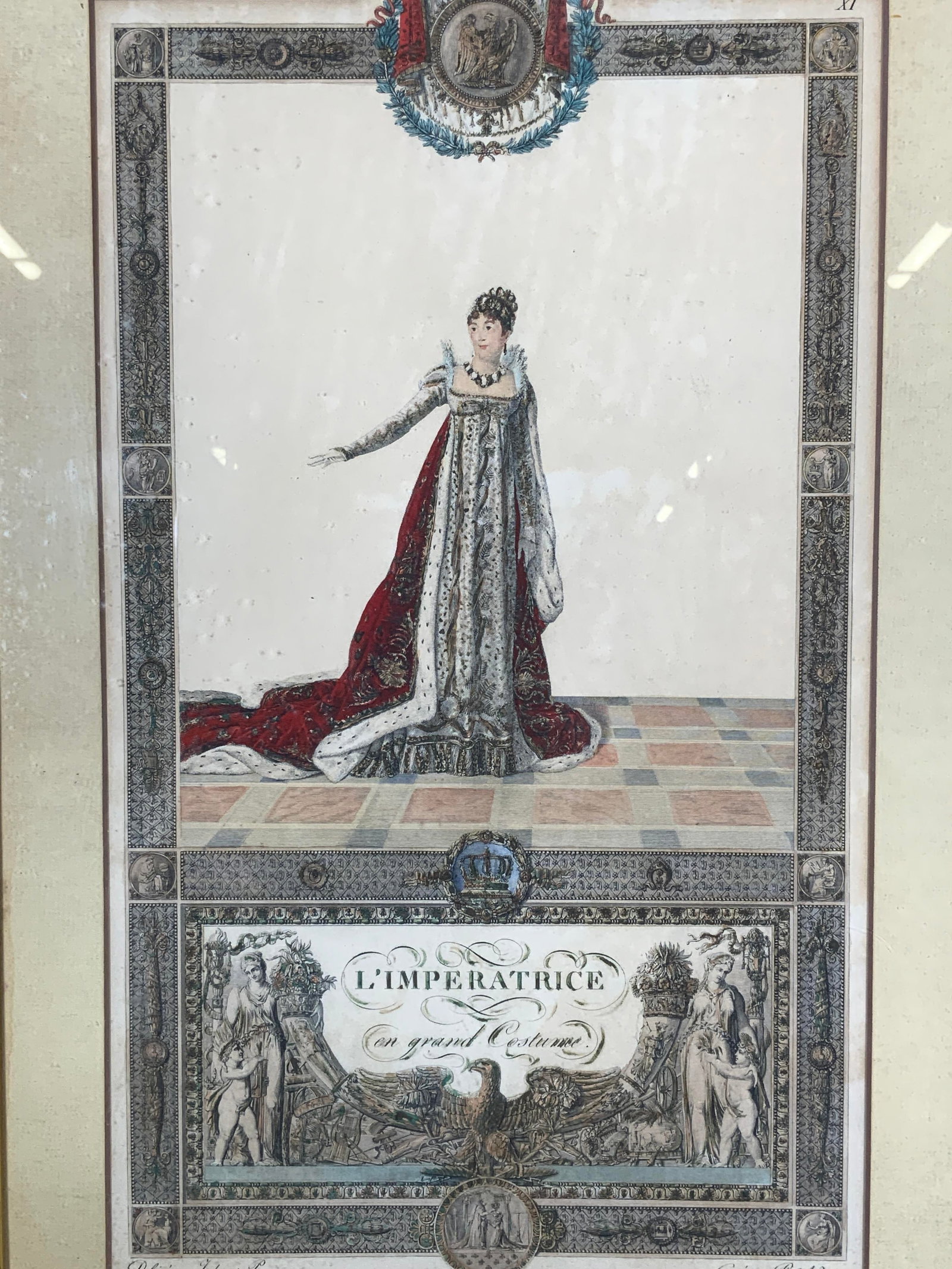 Antq Josephine Beauharnais Charles Piercer Etching (1 of 11)