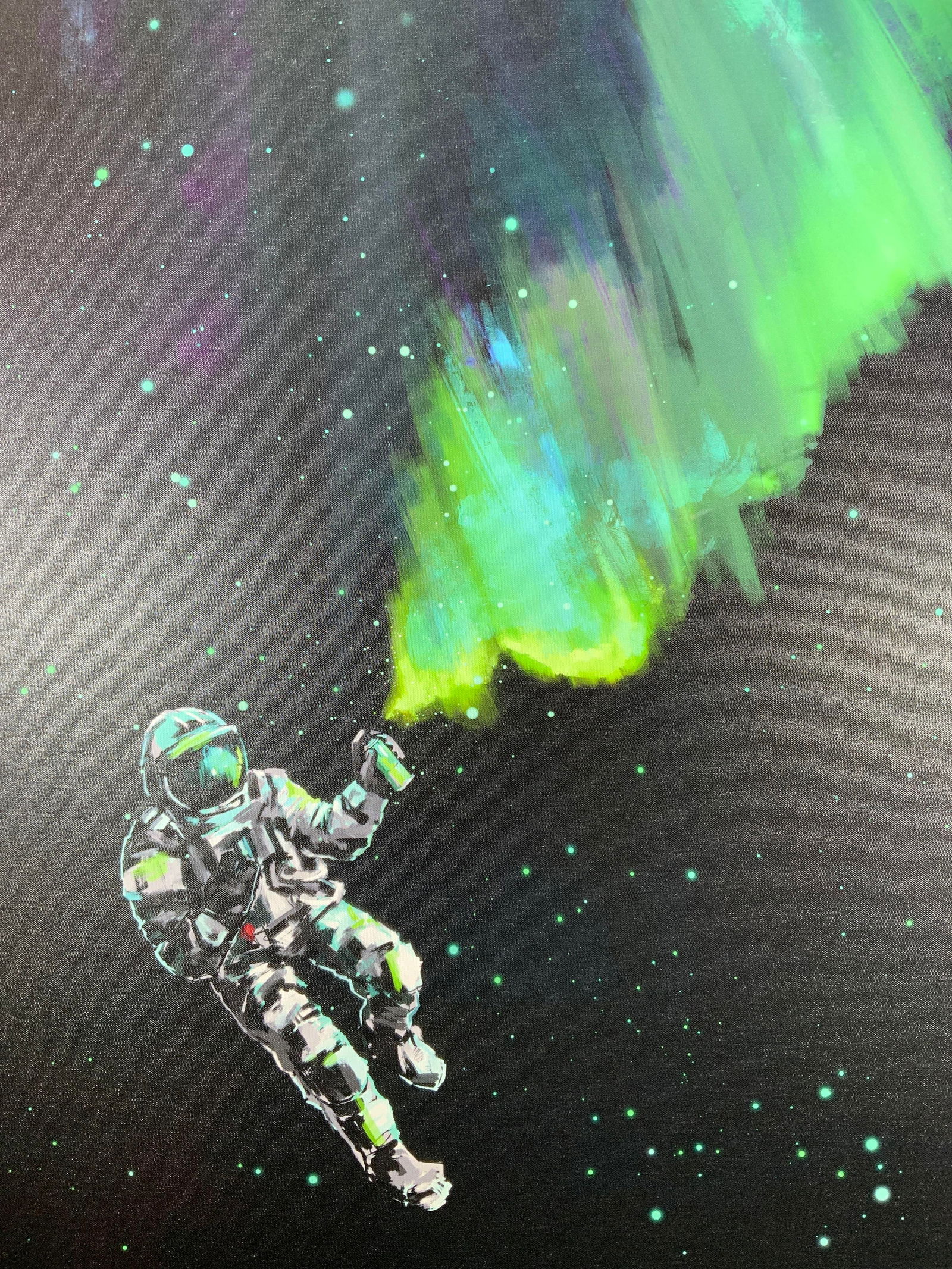 Cosmic Graffiti Canvas Wall Art Lithograph (1 of 8)