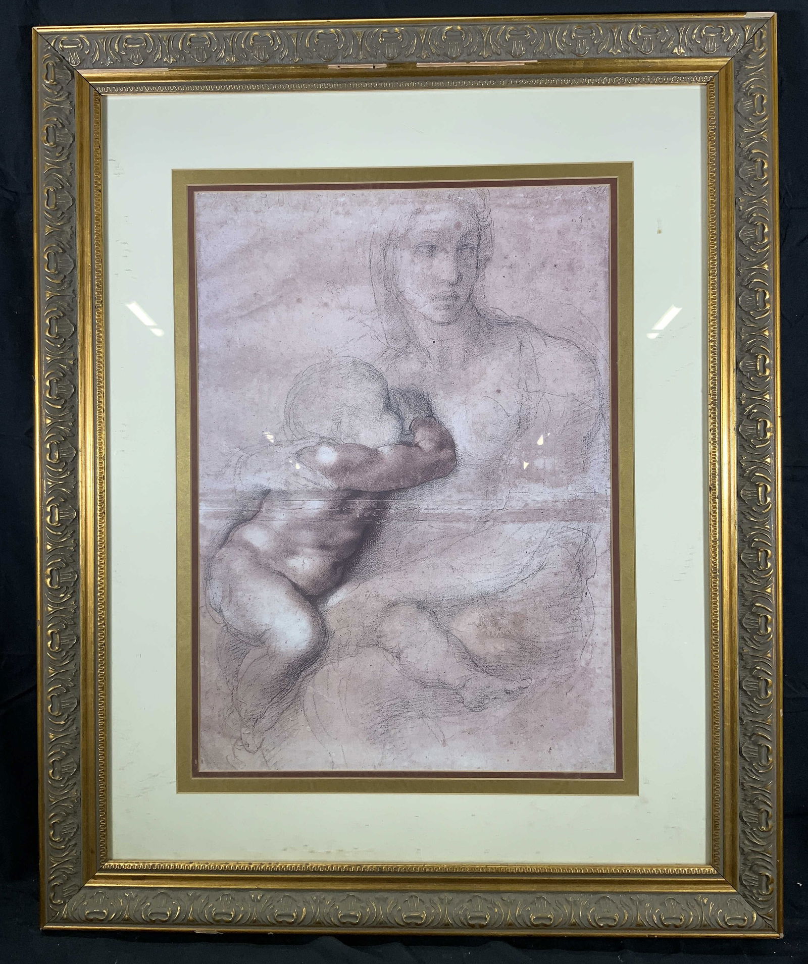Madonna & Child MICHAELANGELO Lithograph (1 of 8)