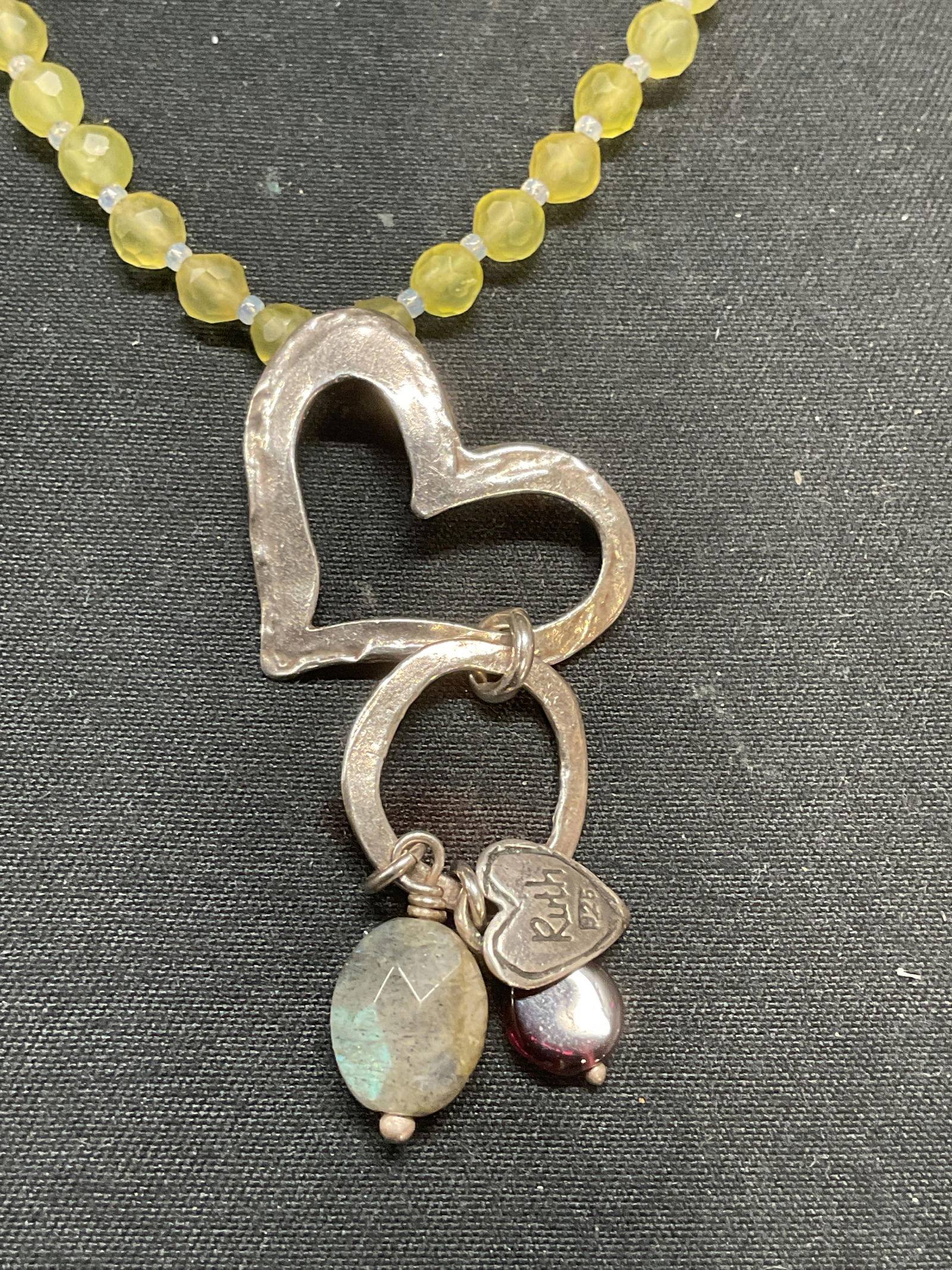 RUTH Sterling Silver Semi Precious Necklace (1 of 6)