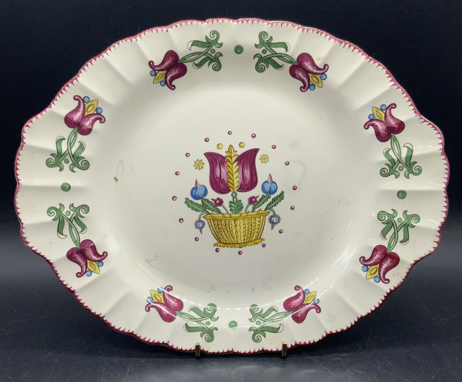 AMERICAN LIMOGES USA Vintage Porcelain Platter (1 of 10)